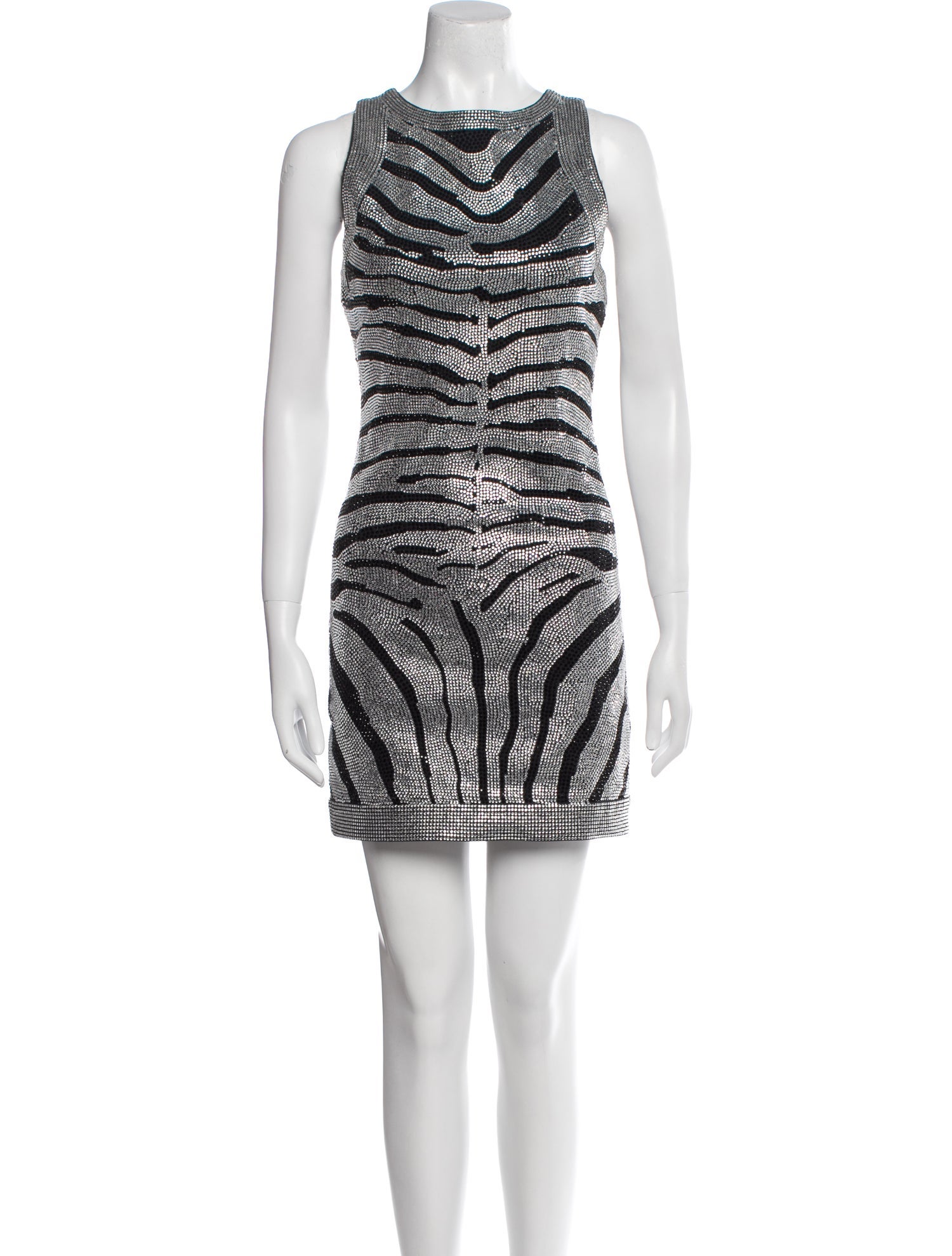 Balmain Printed Mini Dress
