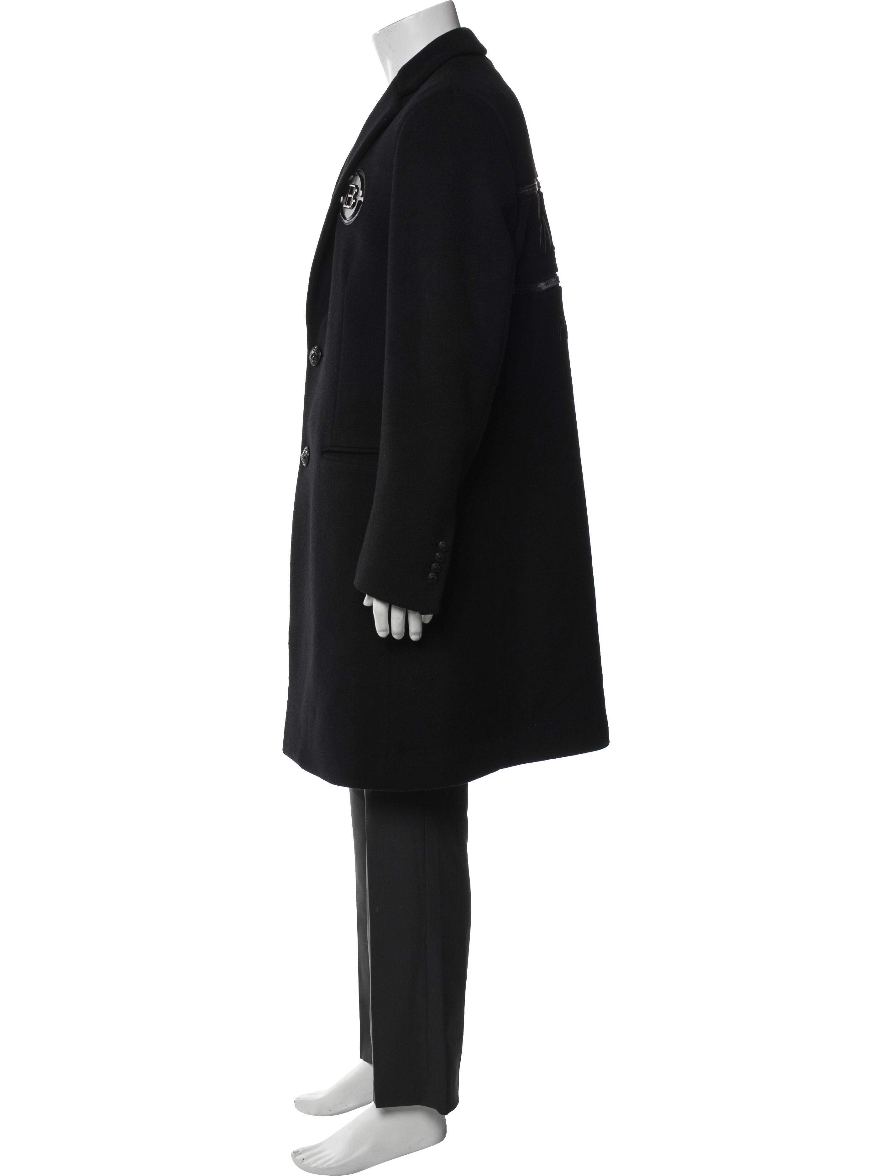 Balmain Wool Overcoat