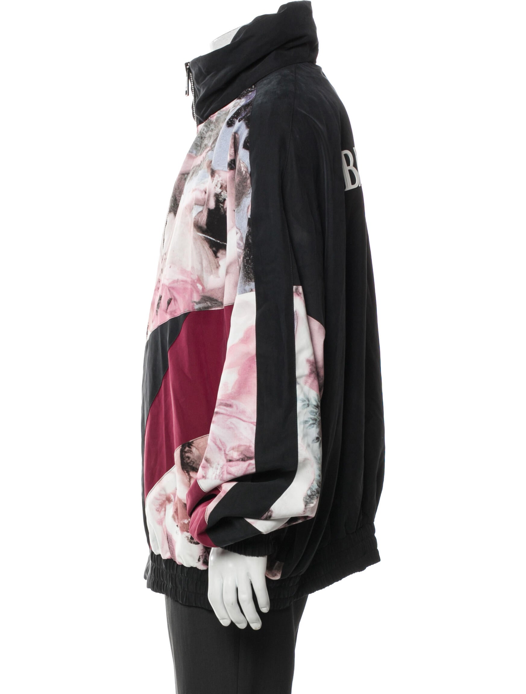 Balmain Colorblock Pattern Jacket w/ Tags