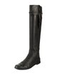 Balmain Leather Riding Boots