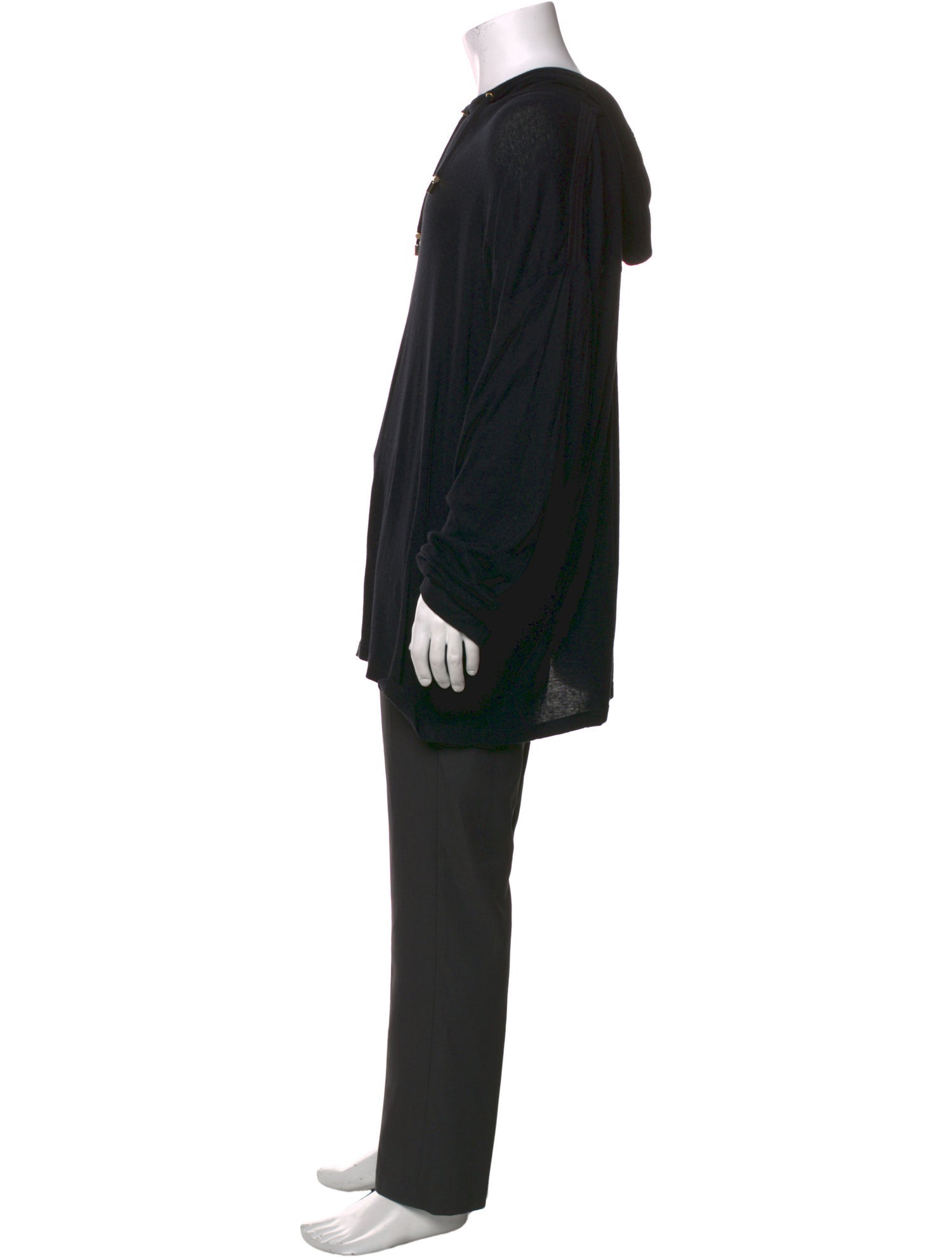 Balmain Crew Neck Long Sleeve Henley