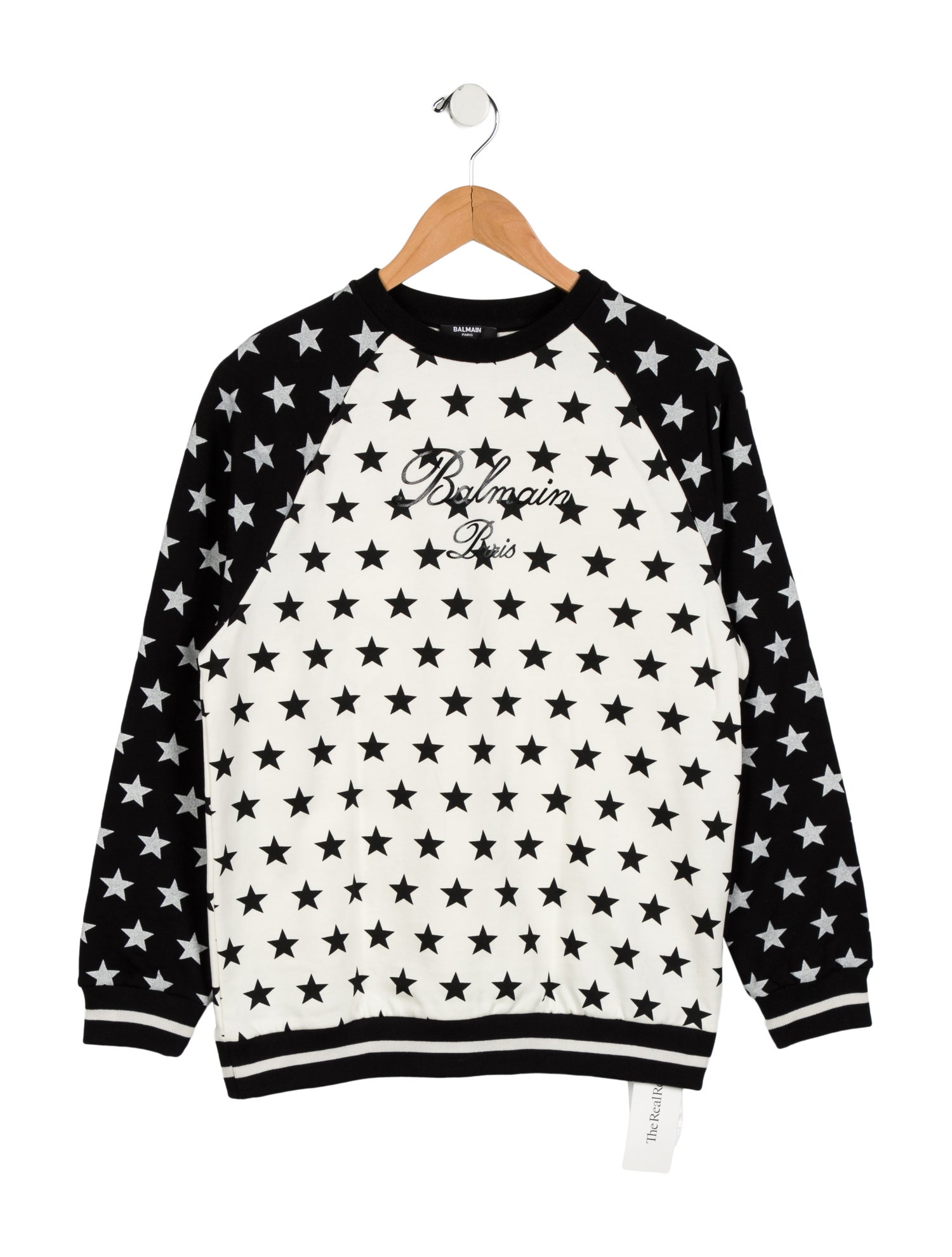 Balmain Girls' Printed Crew Neck Sweatshirt