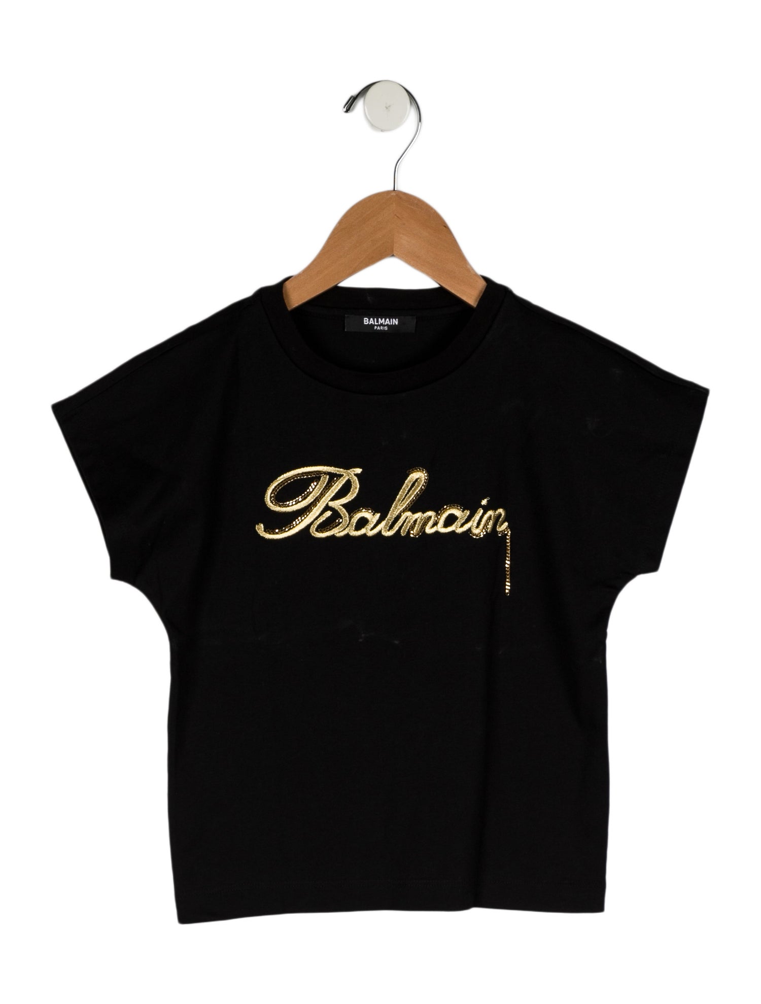 Balmain Girls' Logo Graphic T-Shirt