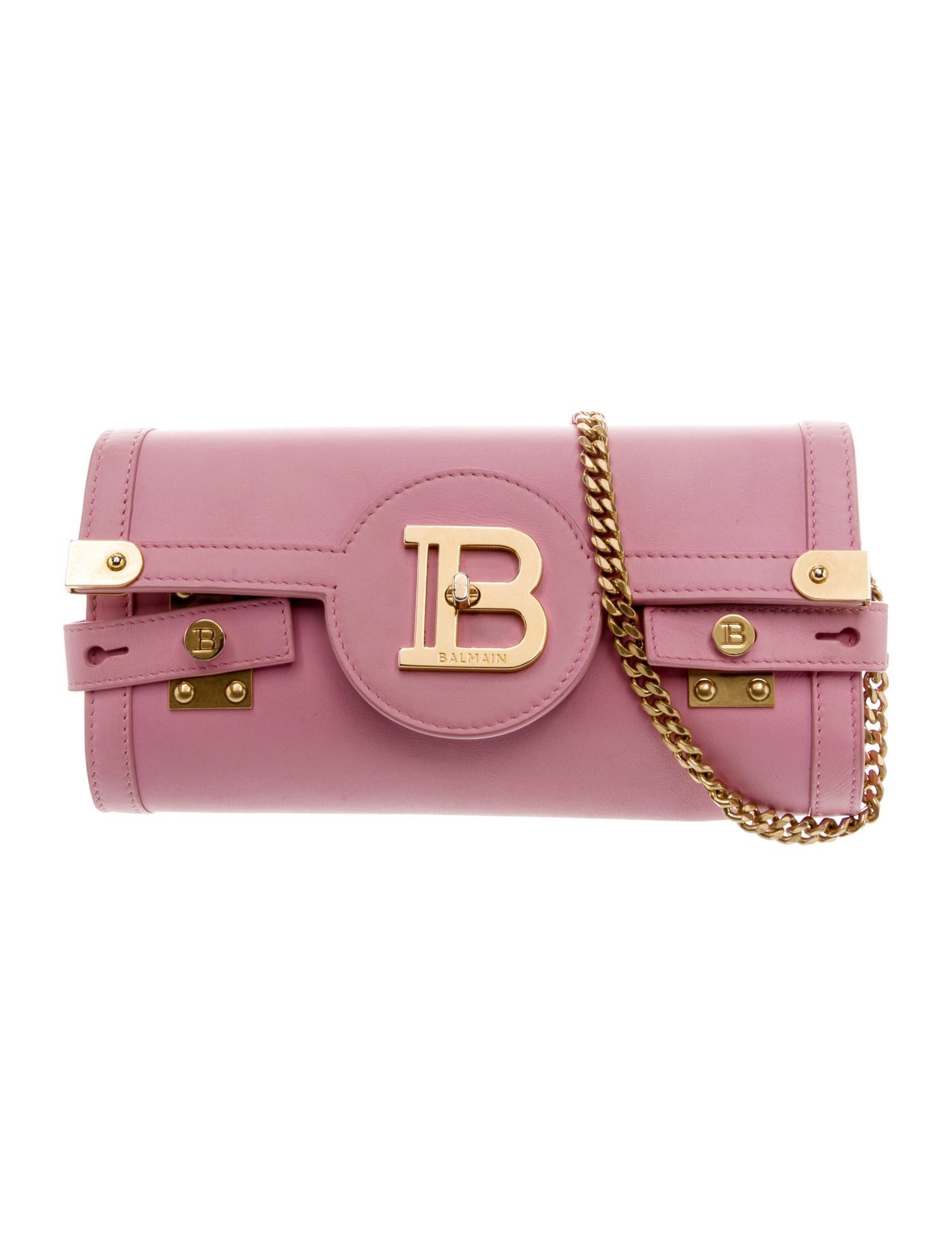 Balmain Leather Shoulder Bag