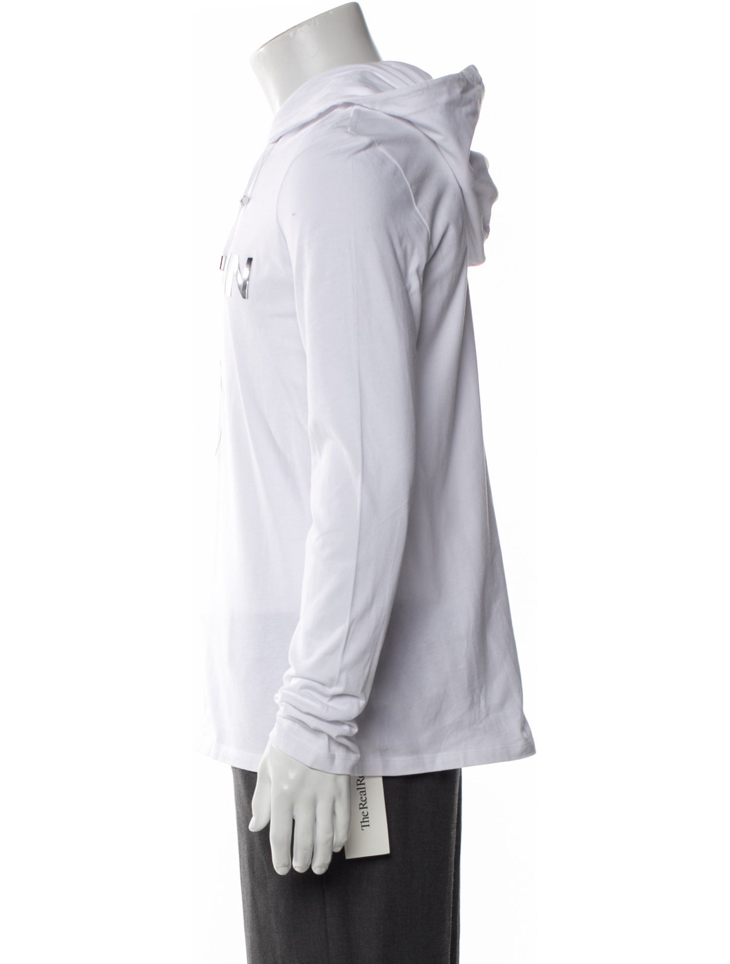 Balmain Graphic Print Crew Neck Hoodie