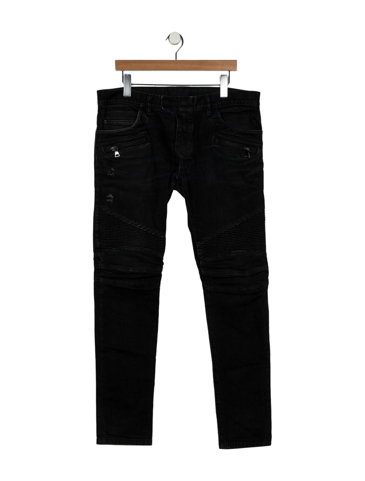 Balmain Moto Jeans