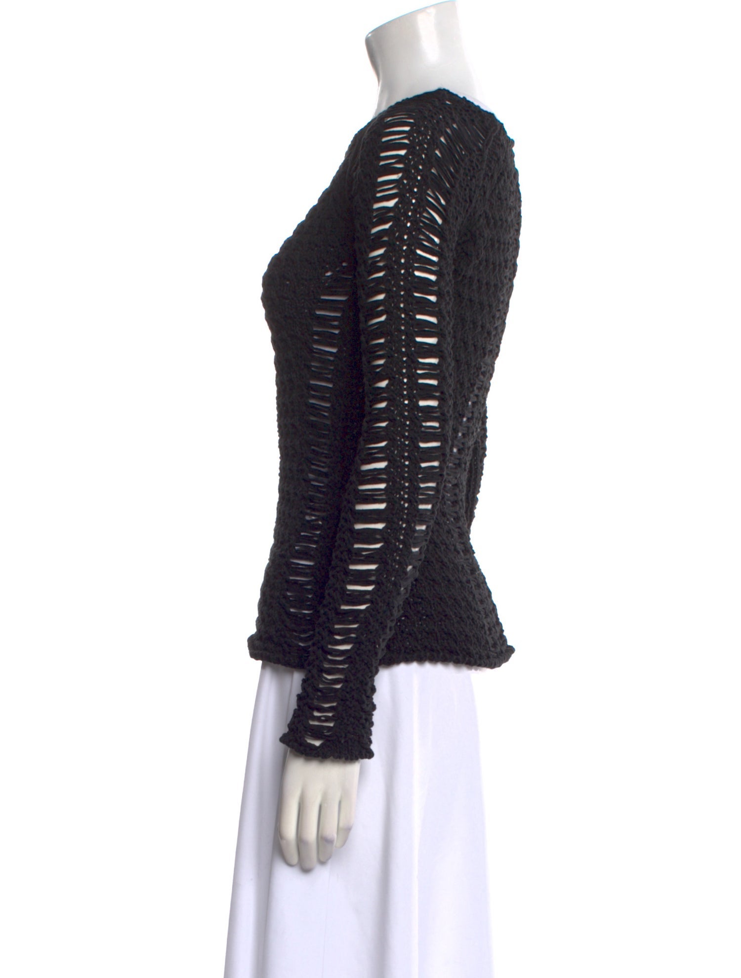 Balmain Scoop Neck Sweater