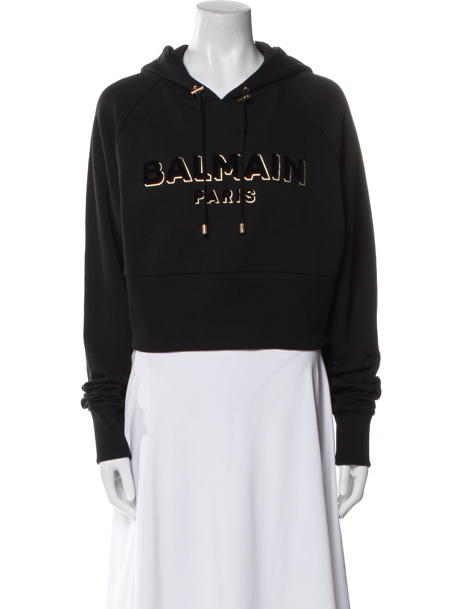 Balmain Graphic Print Crew Neck Sweatshirt w/ Tags