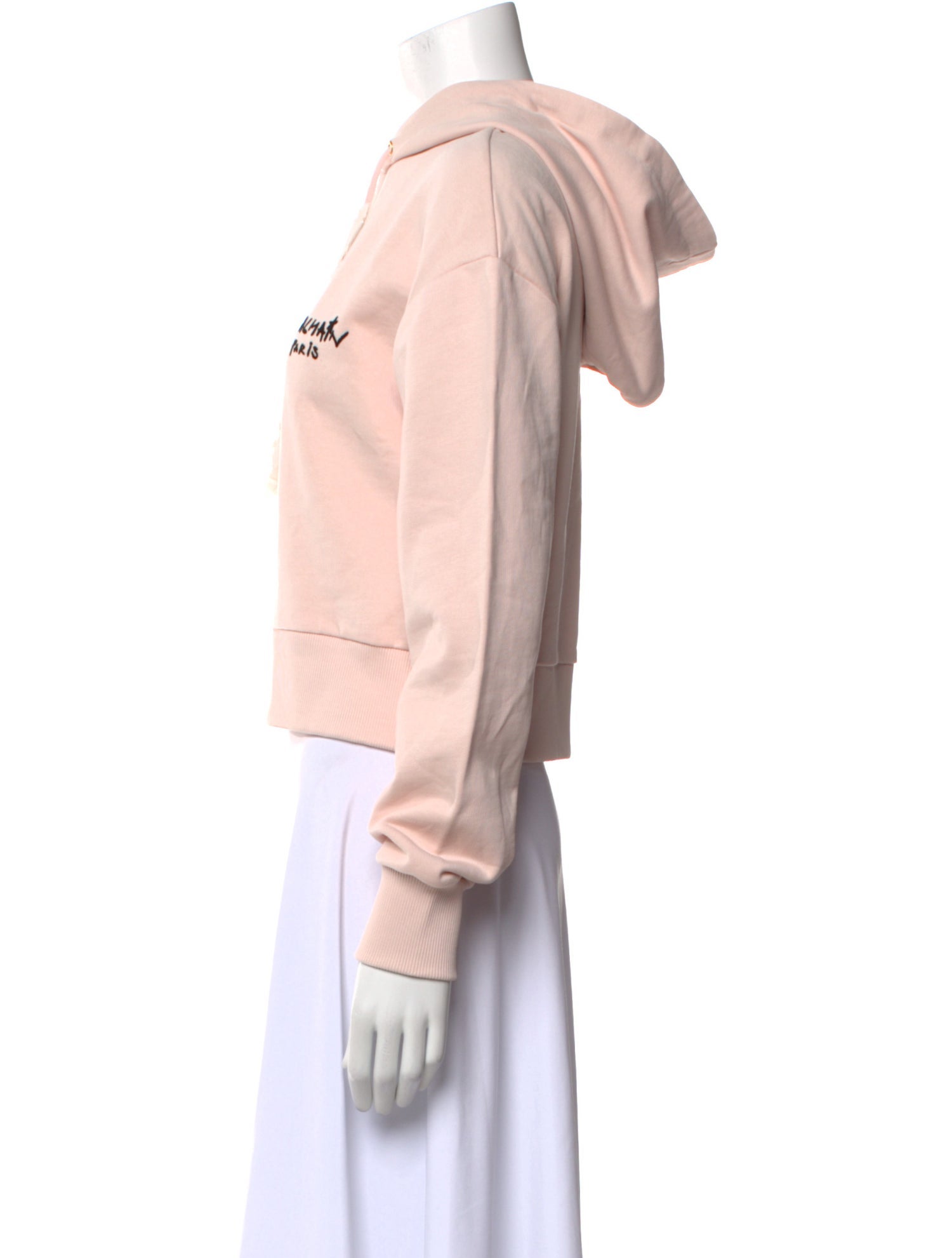 Balmain Mock Neck Long Sleeve Sweatshirt w/ Tags