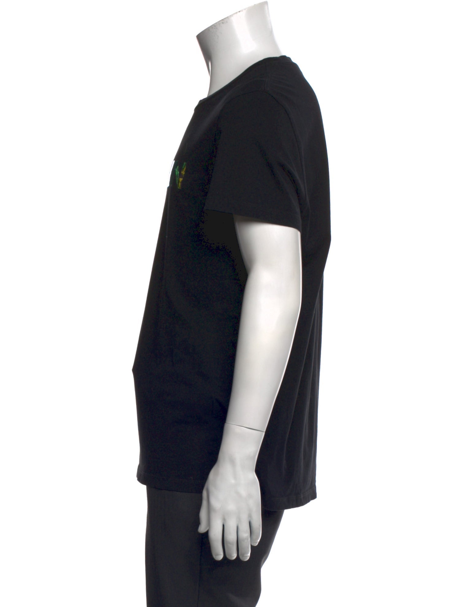 Balmain Graphic Print Crew Neck T-Shirt