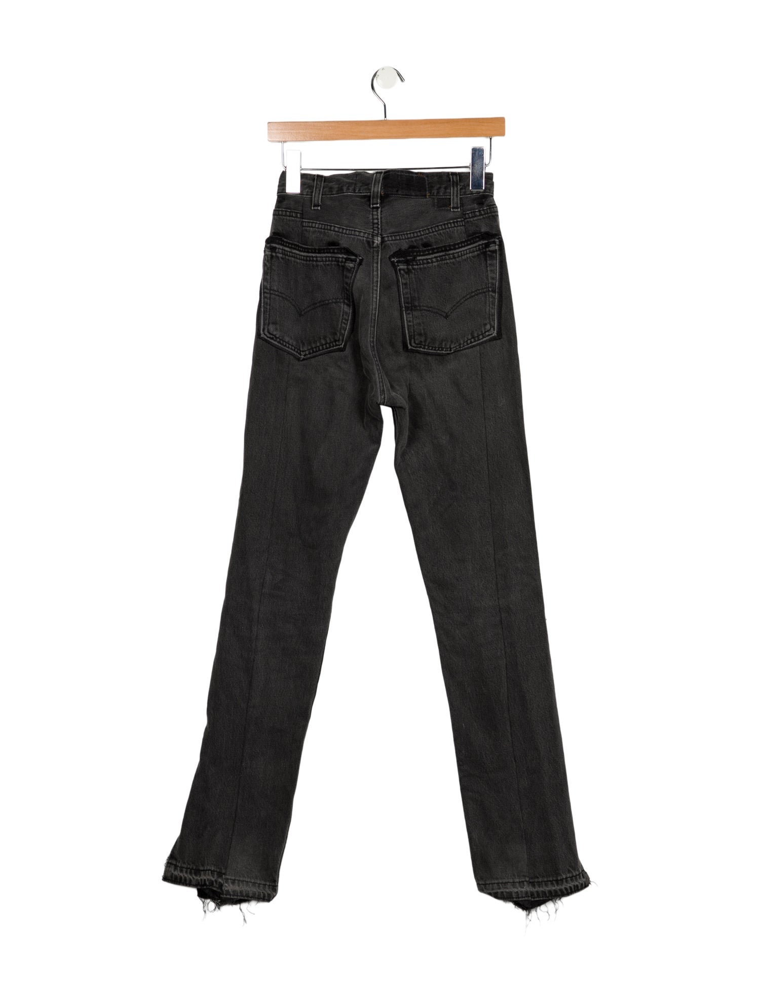 EB DENIM Mid-Rise Straight Leg Jeans
