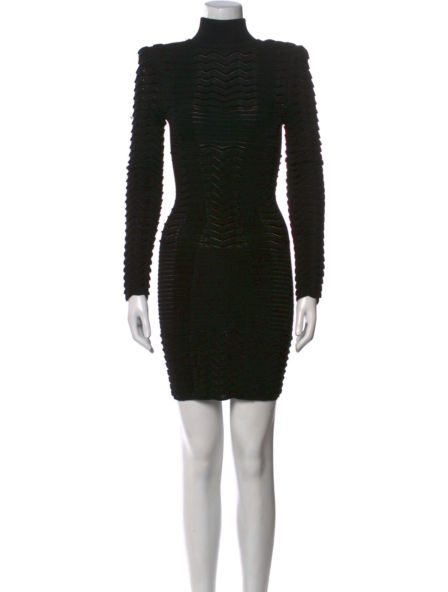 Balmain Turtleneck Mini Dress