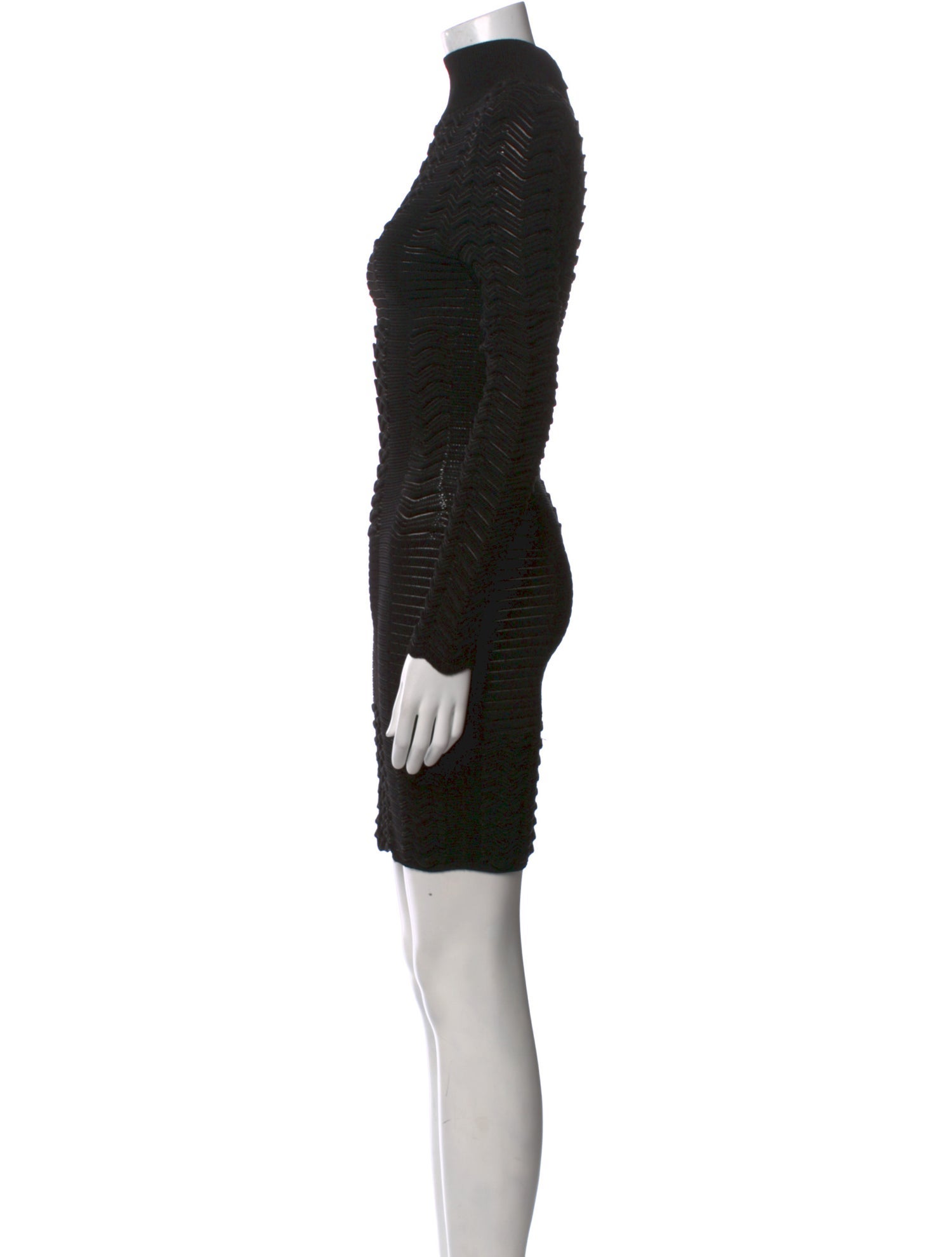 Balmain Turtleneck Mini Dress