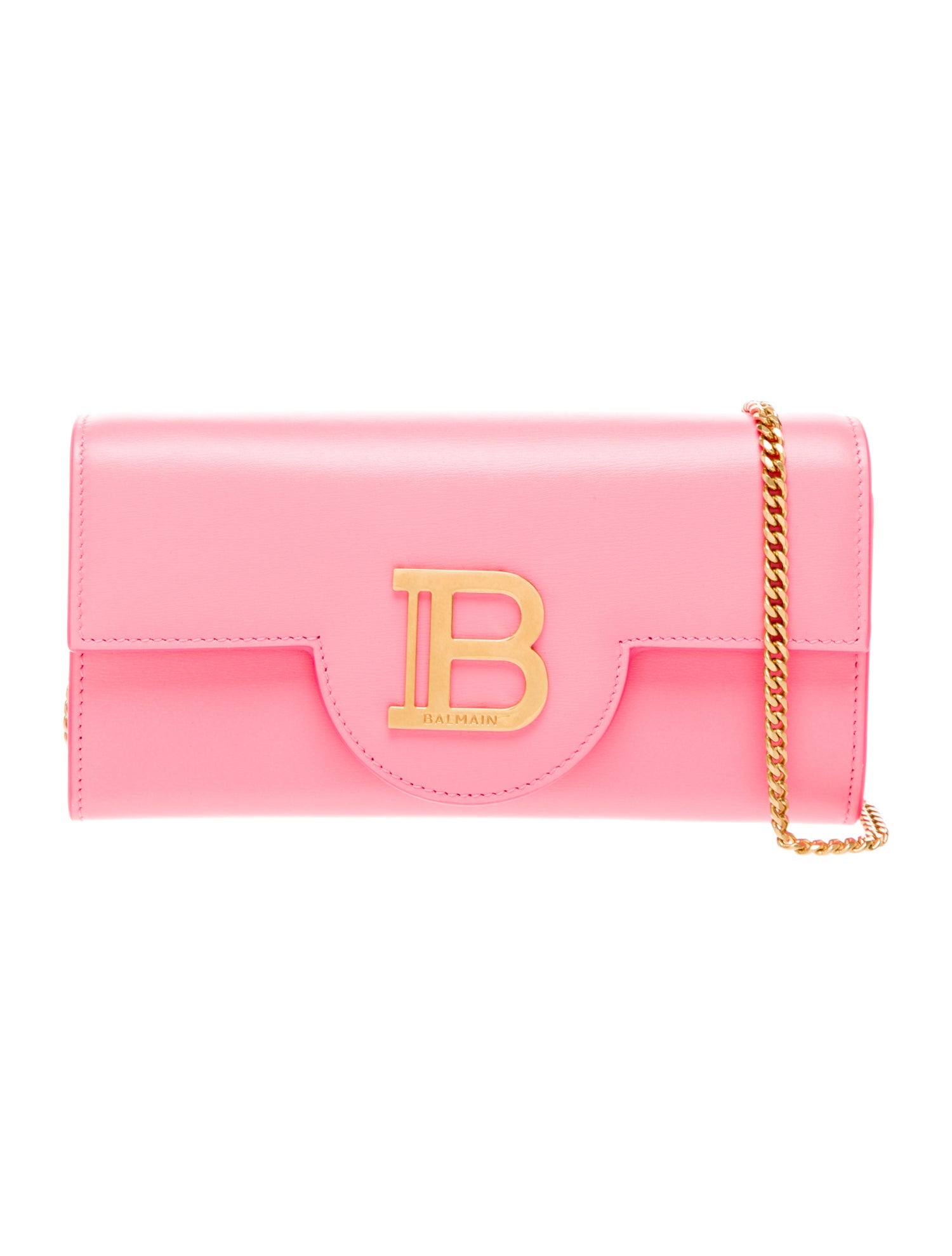 Balmain Leather Clutch w/ Tags
