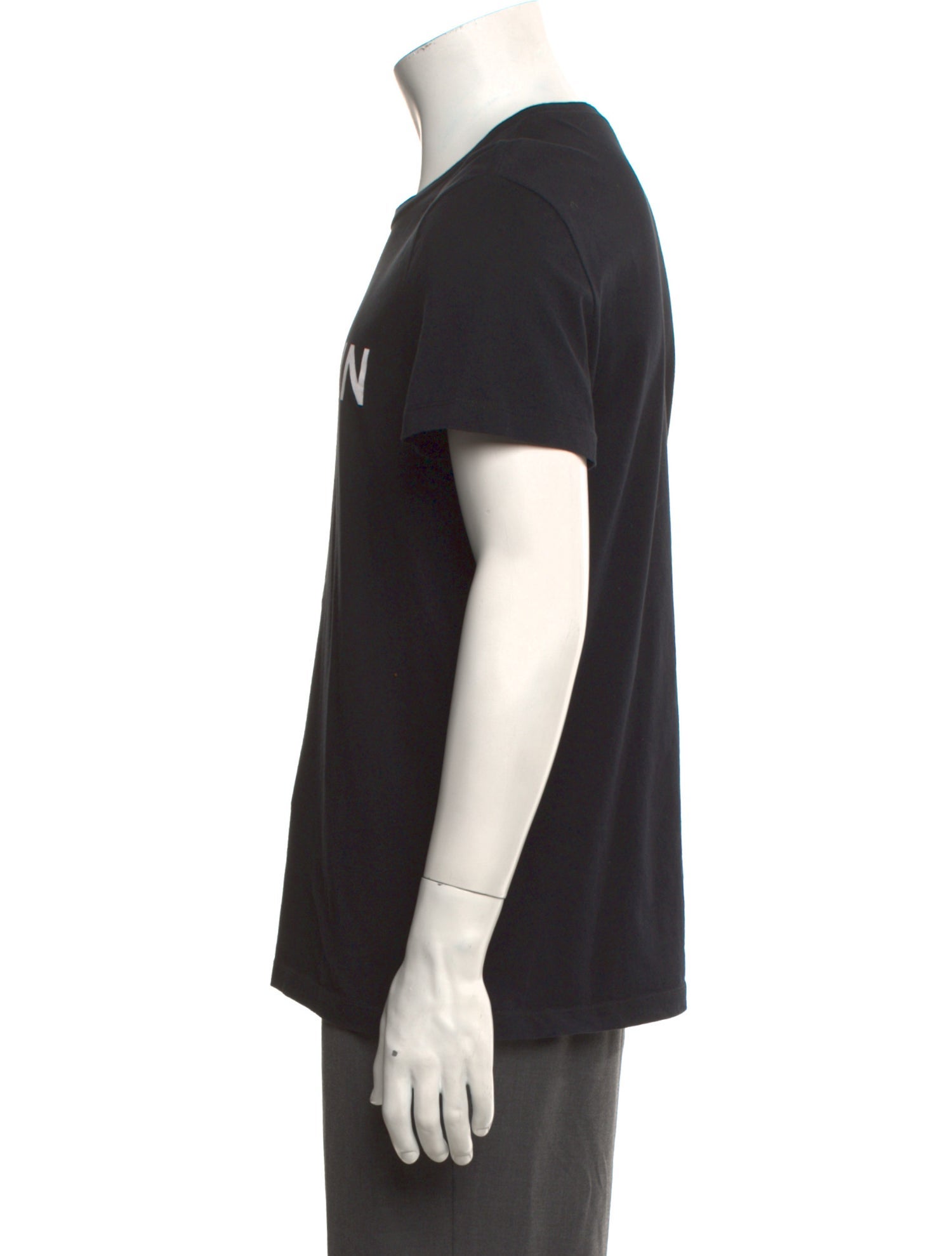 Balmain Graphic Print Crew Neck T-Shirt