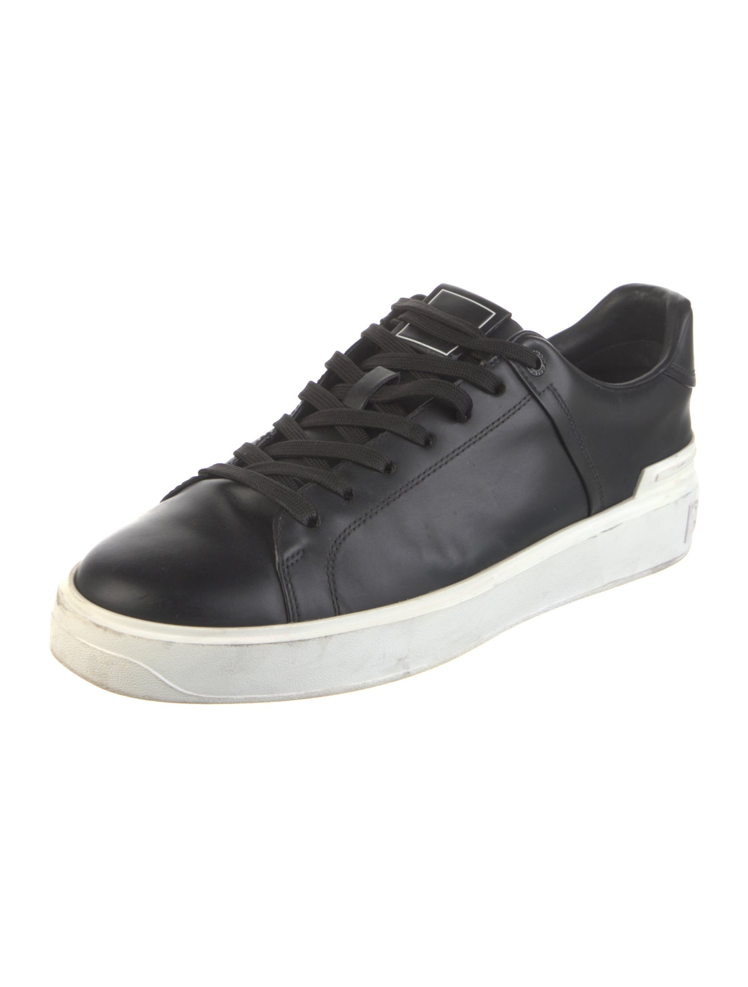Balmain Leather Sneakers