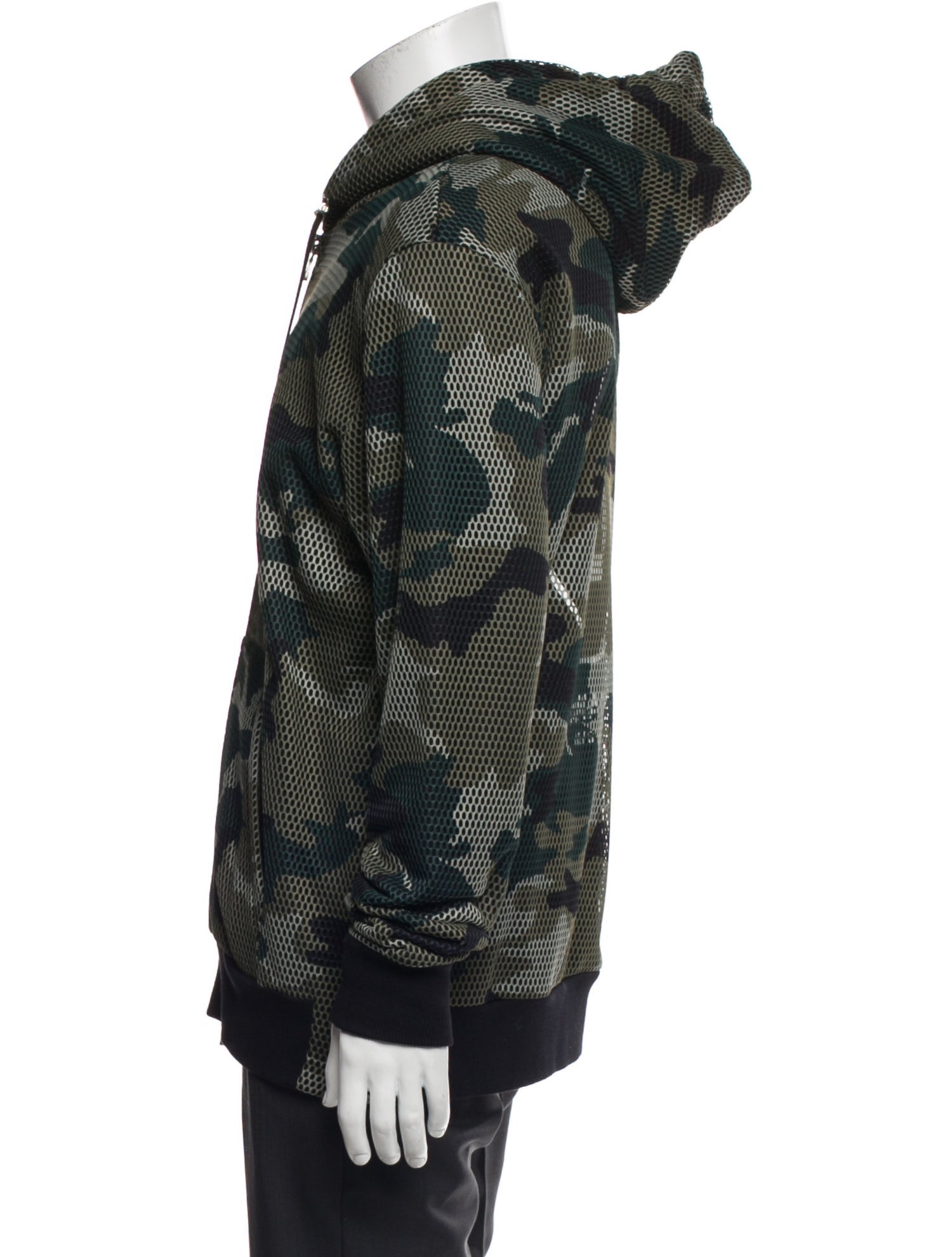 Balmain Camouflage Print Bomber Jacket