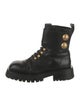 Balmain Leather Combat Boots