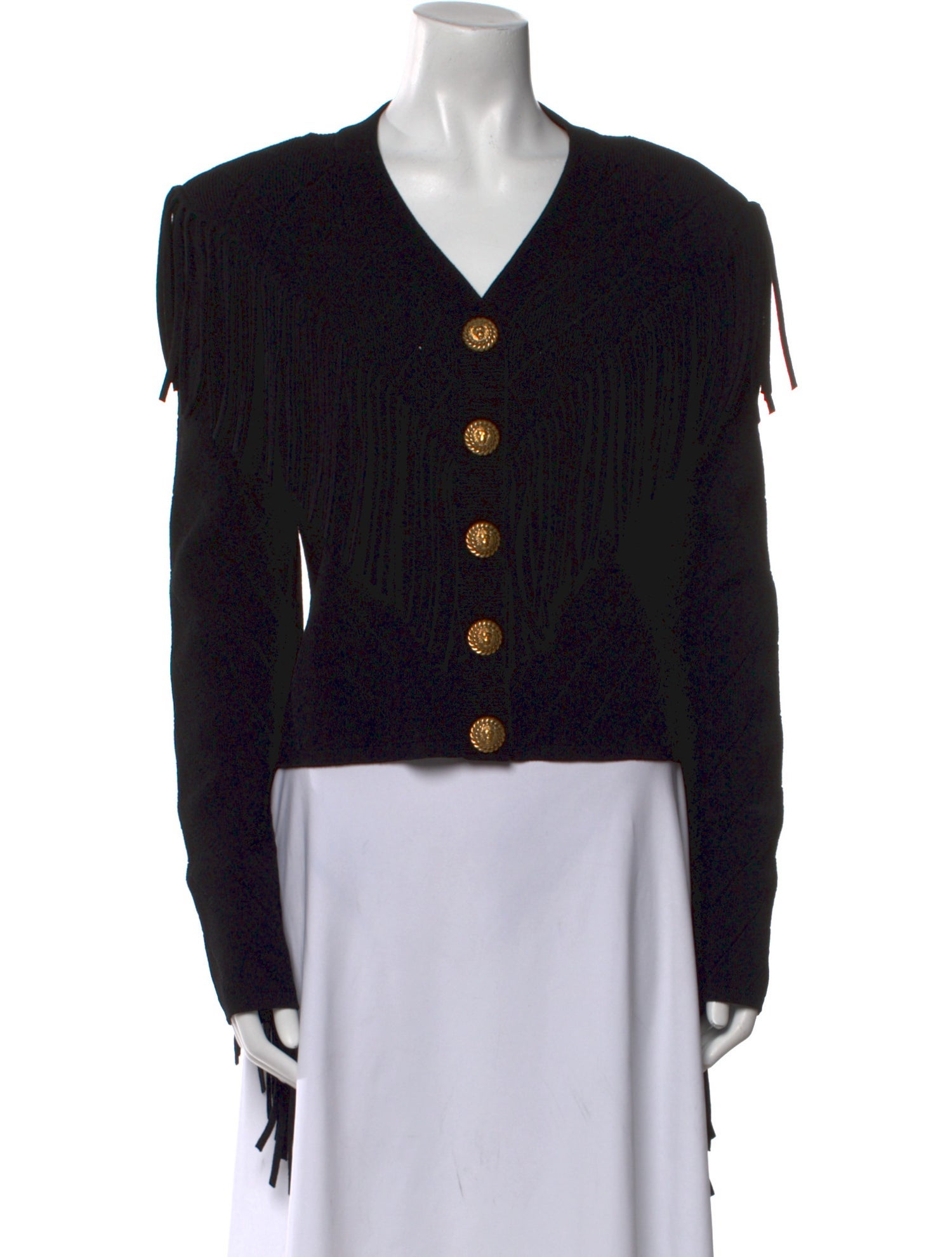 Balmain V-Neck Sweater