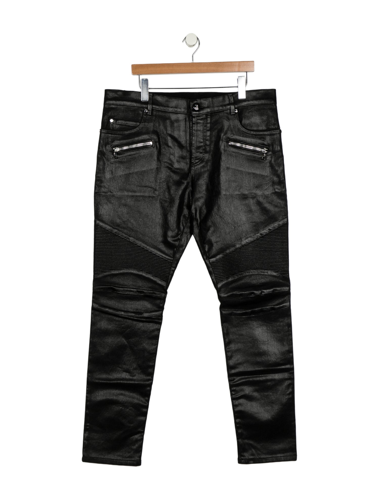Balmain Moto Jeans