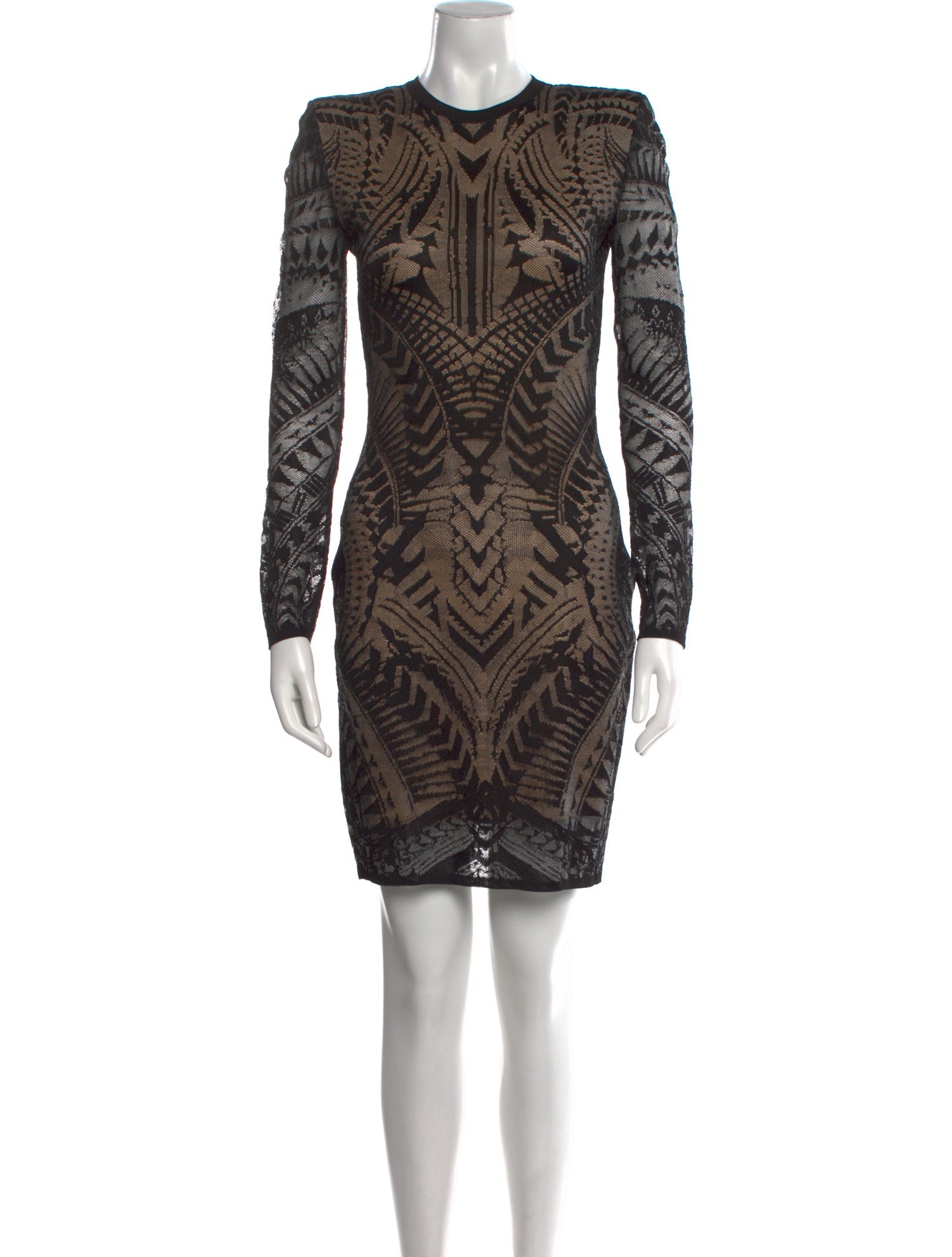 Balmain Lace Mini Dress