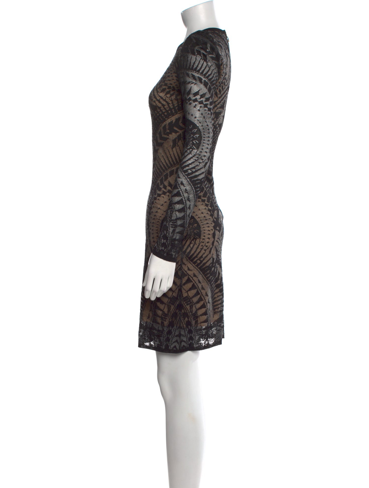 Balmain Lace Mini Dress