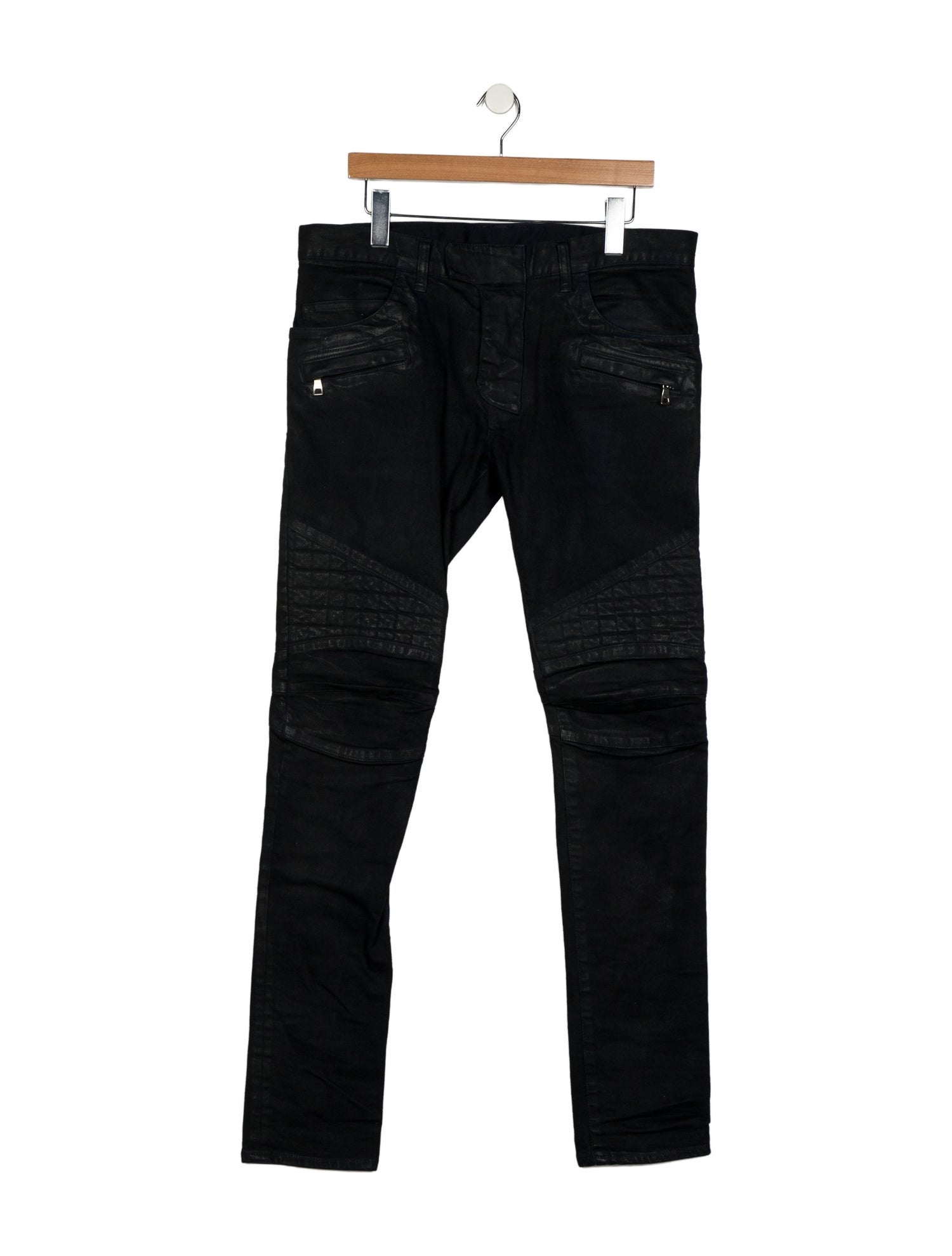 Balmain 2010's Moto Jeans w/ Tags