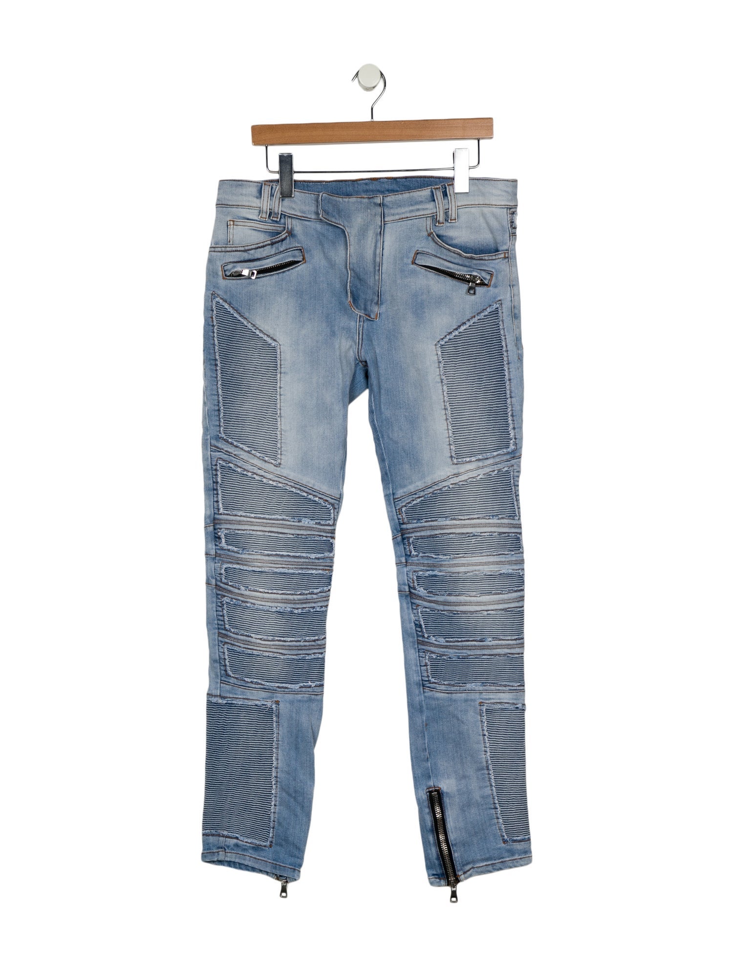 Balmain Moto Jeans