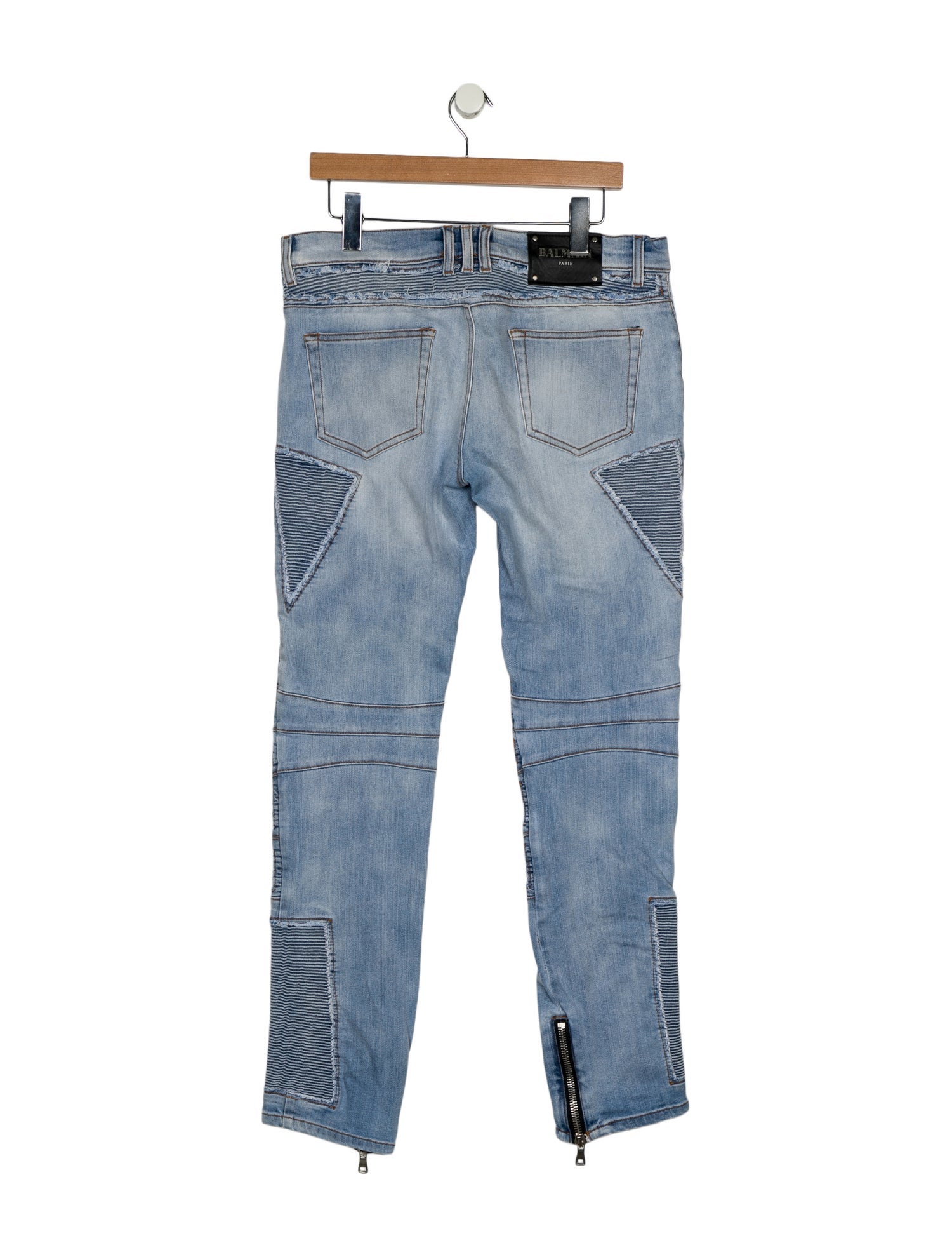 Balmain Moto Jeans