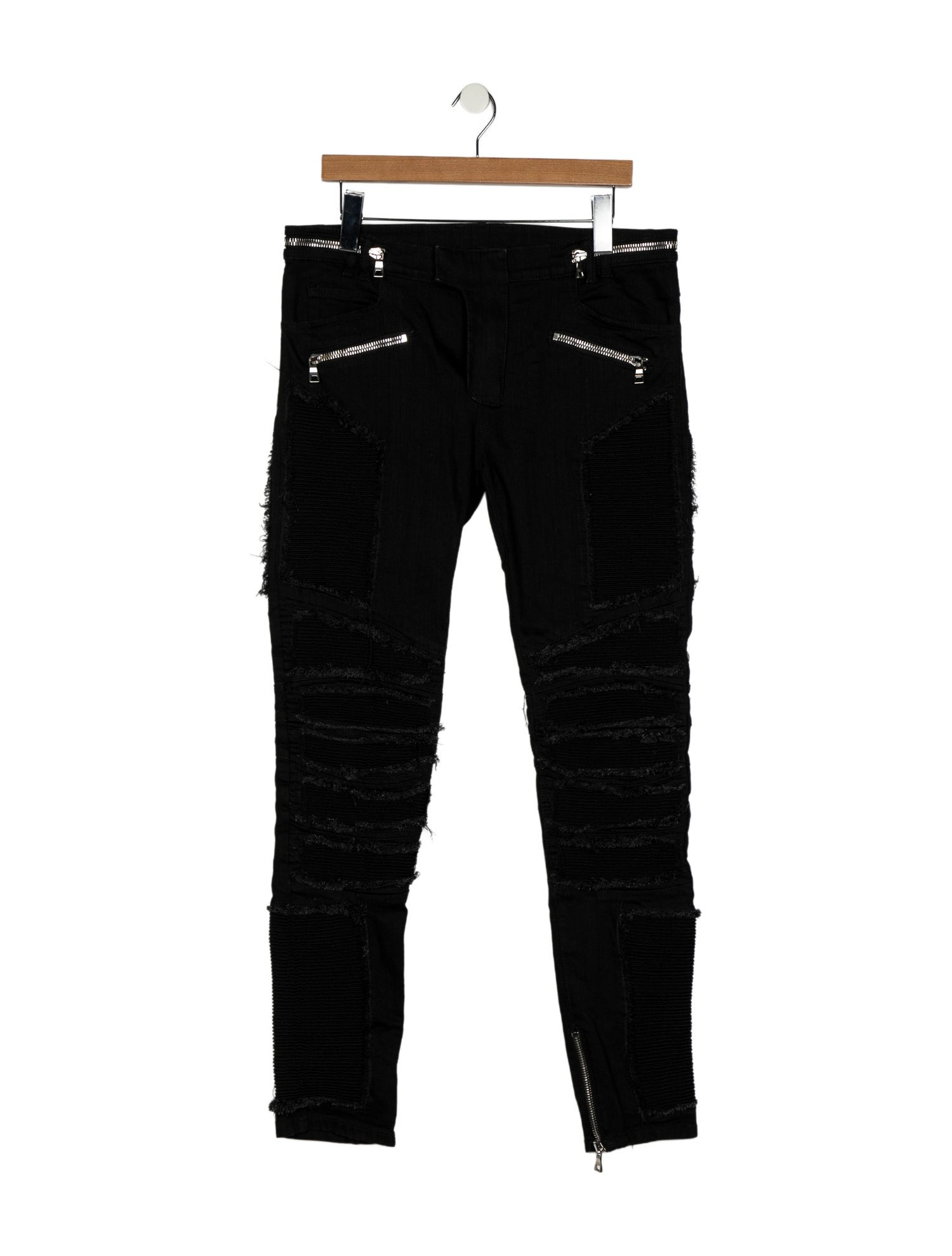 Balmain 2018 Moto Jeans