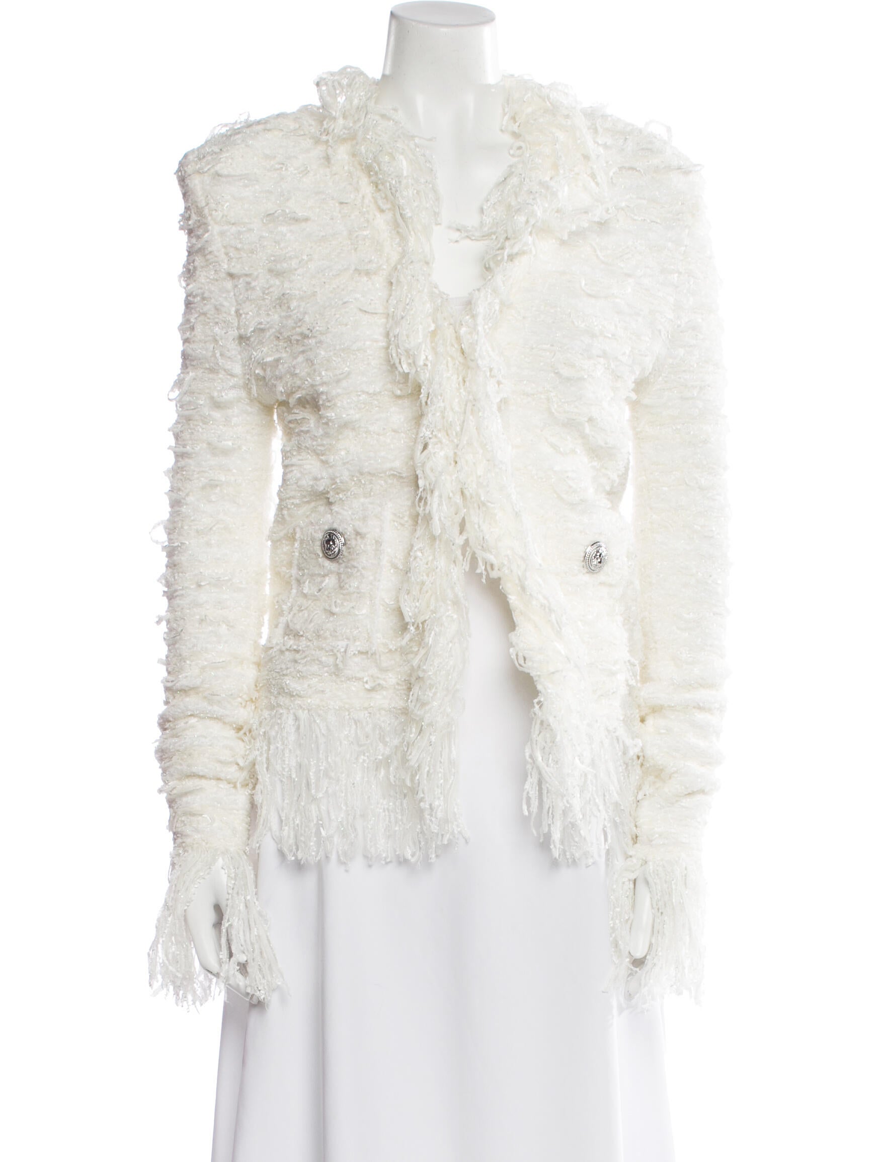 Balmain Faux Fur Jacket