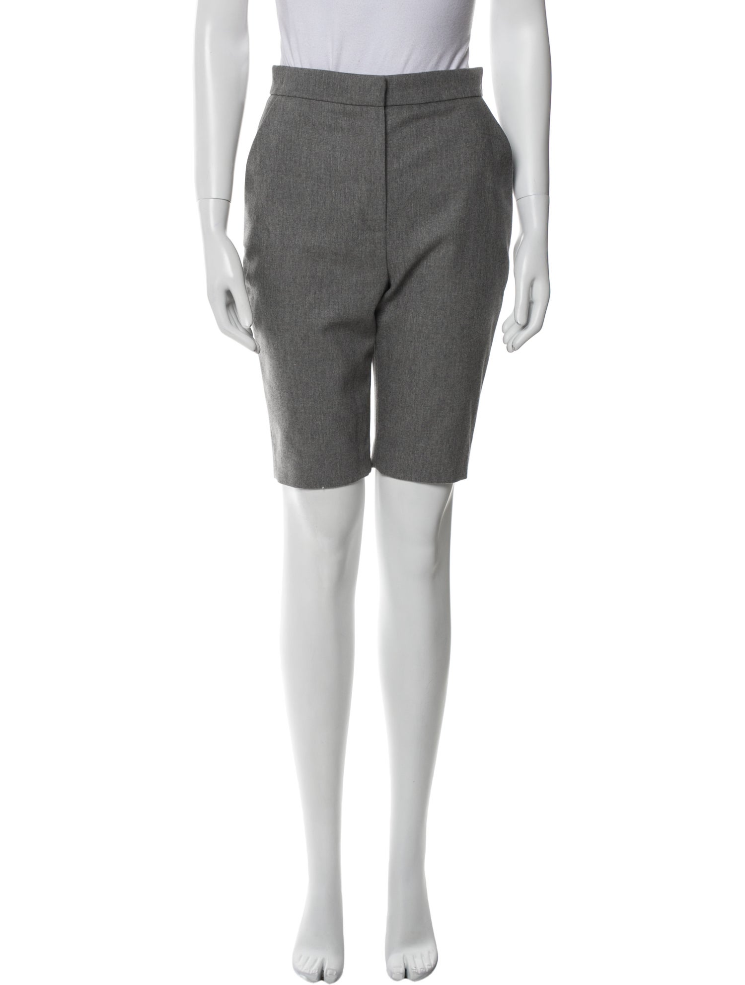 Balmain Virgin Wool Knee-Length Shorts w/ Tags