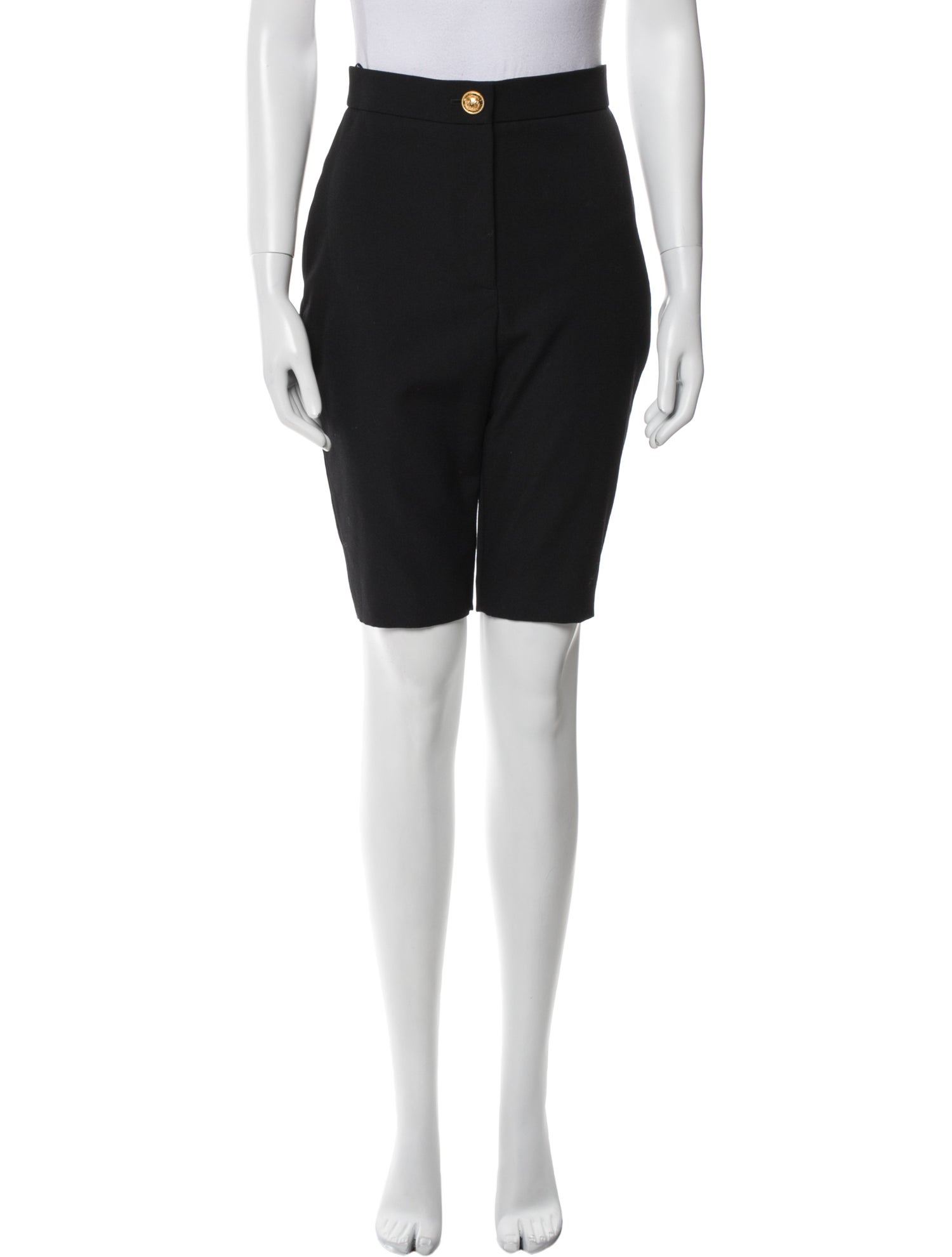 Balmain Wool Knee-Length Shorts