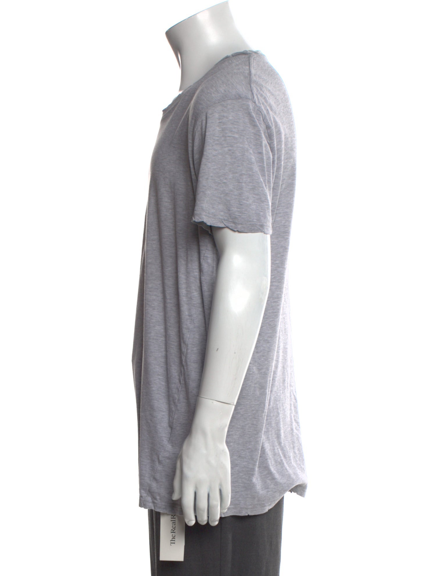 Balmain Scoop Neck Short Sleeve T-Shirt