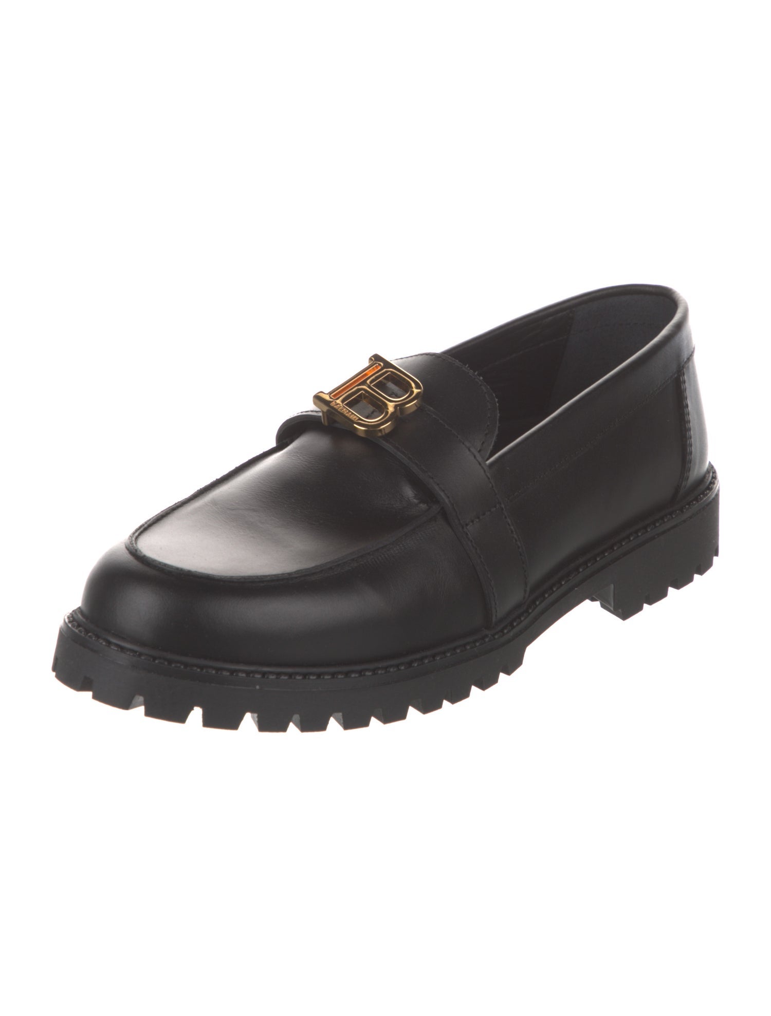 Balmain Leather Loafers