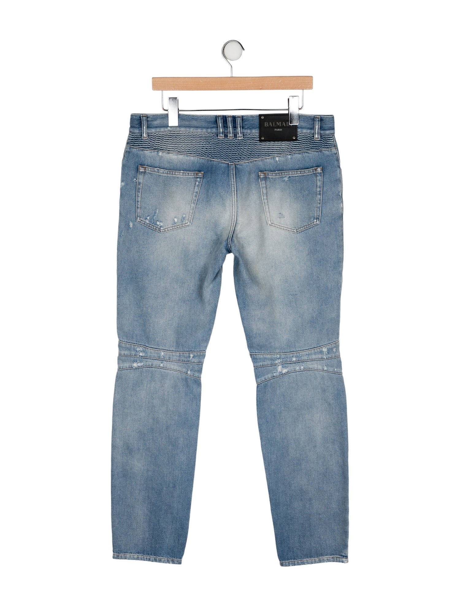Balmain Moto Jeans