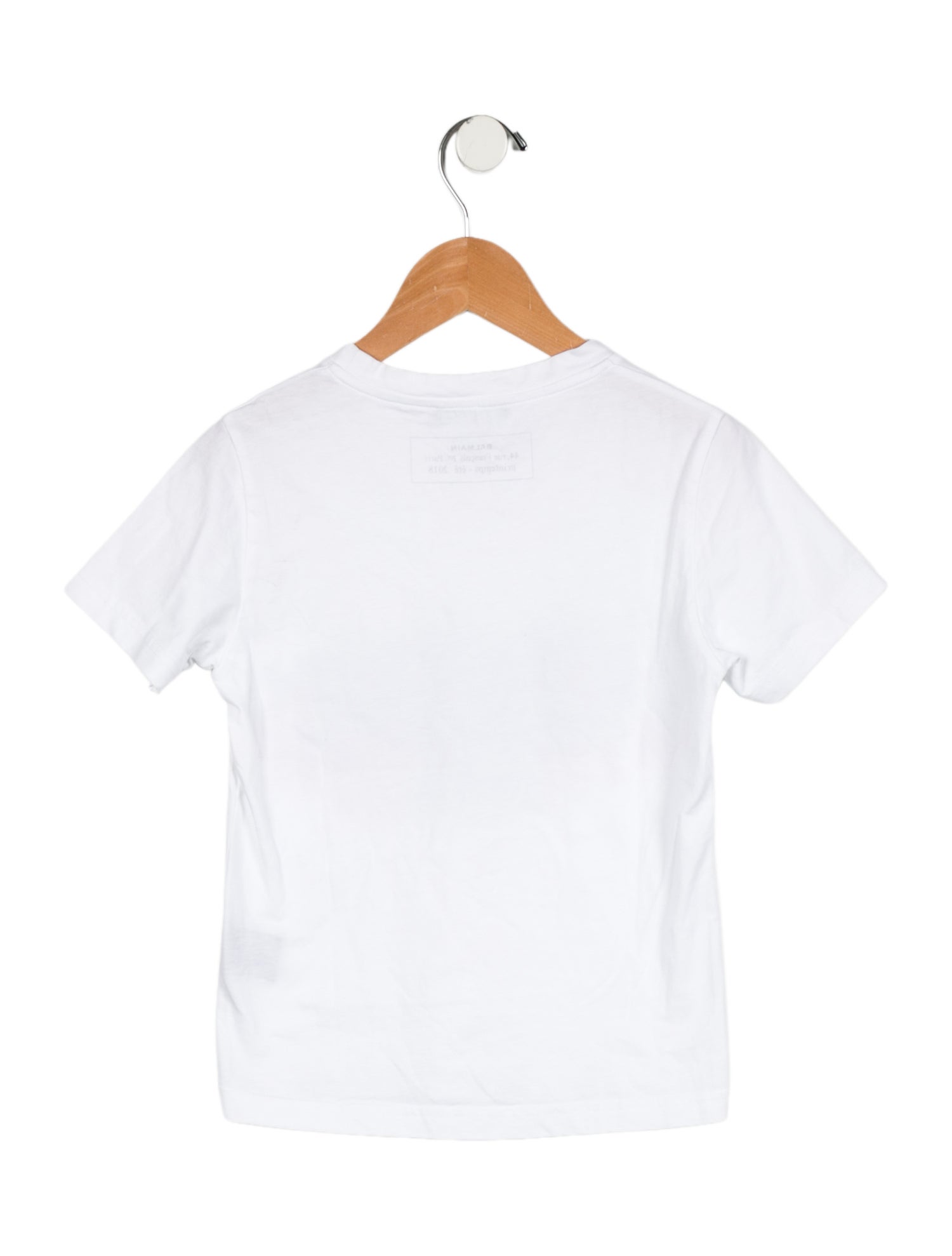 Balmain Boys' Graphic Printed Short Sleeve T-Shirt