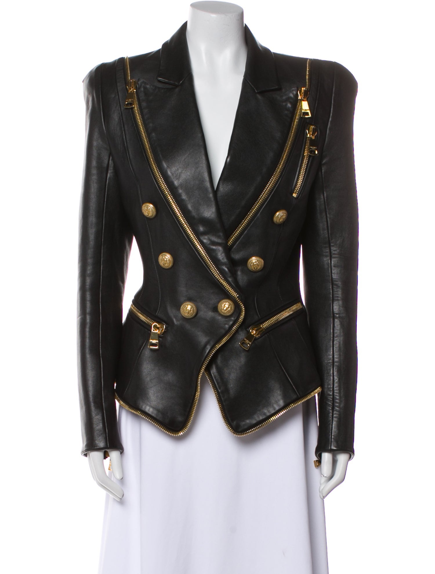 Balmain Lambskin Blazer