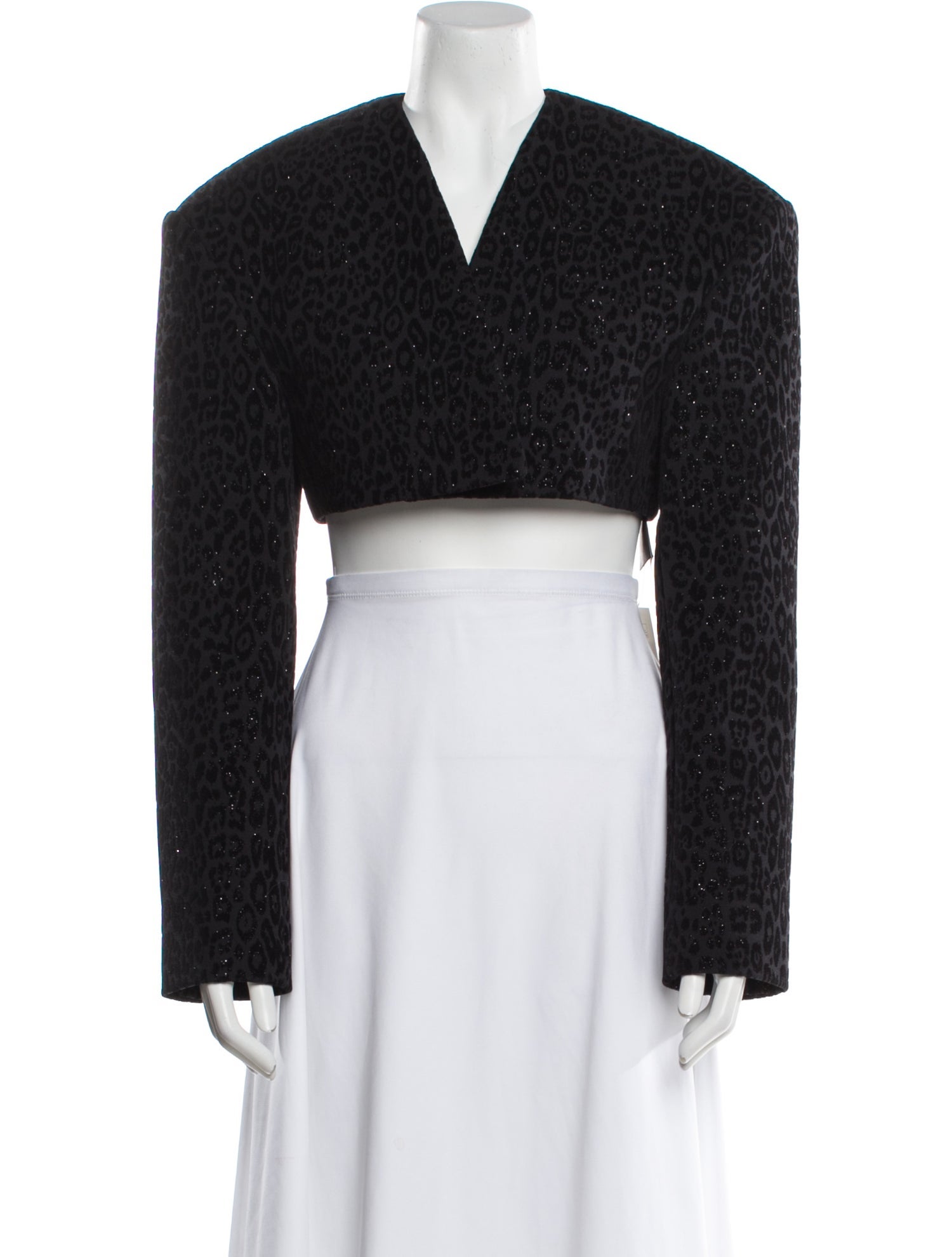 Balmain Printed Bolero