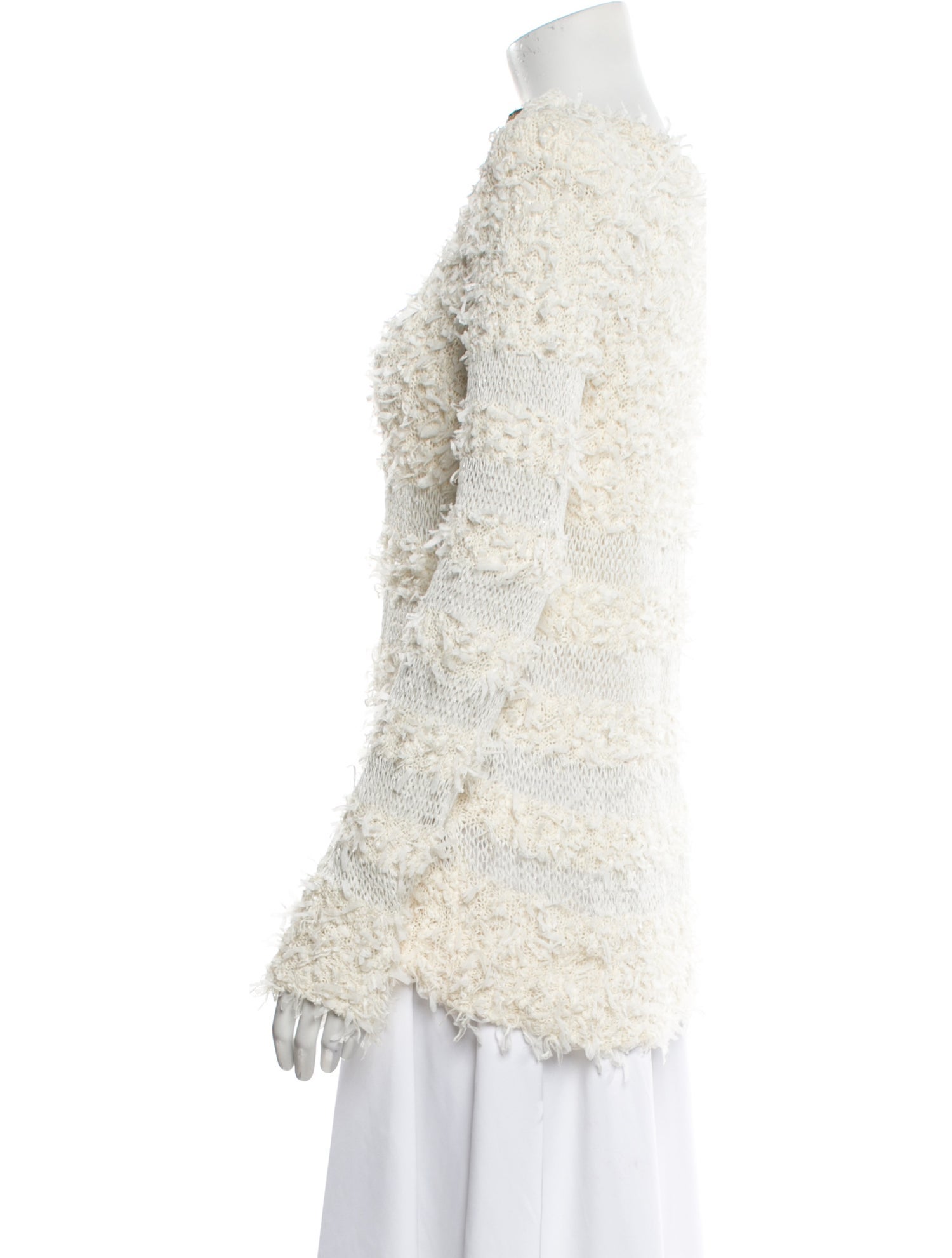 Balmain 2010's Scoop Neck Sweater