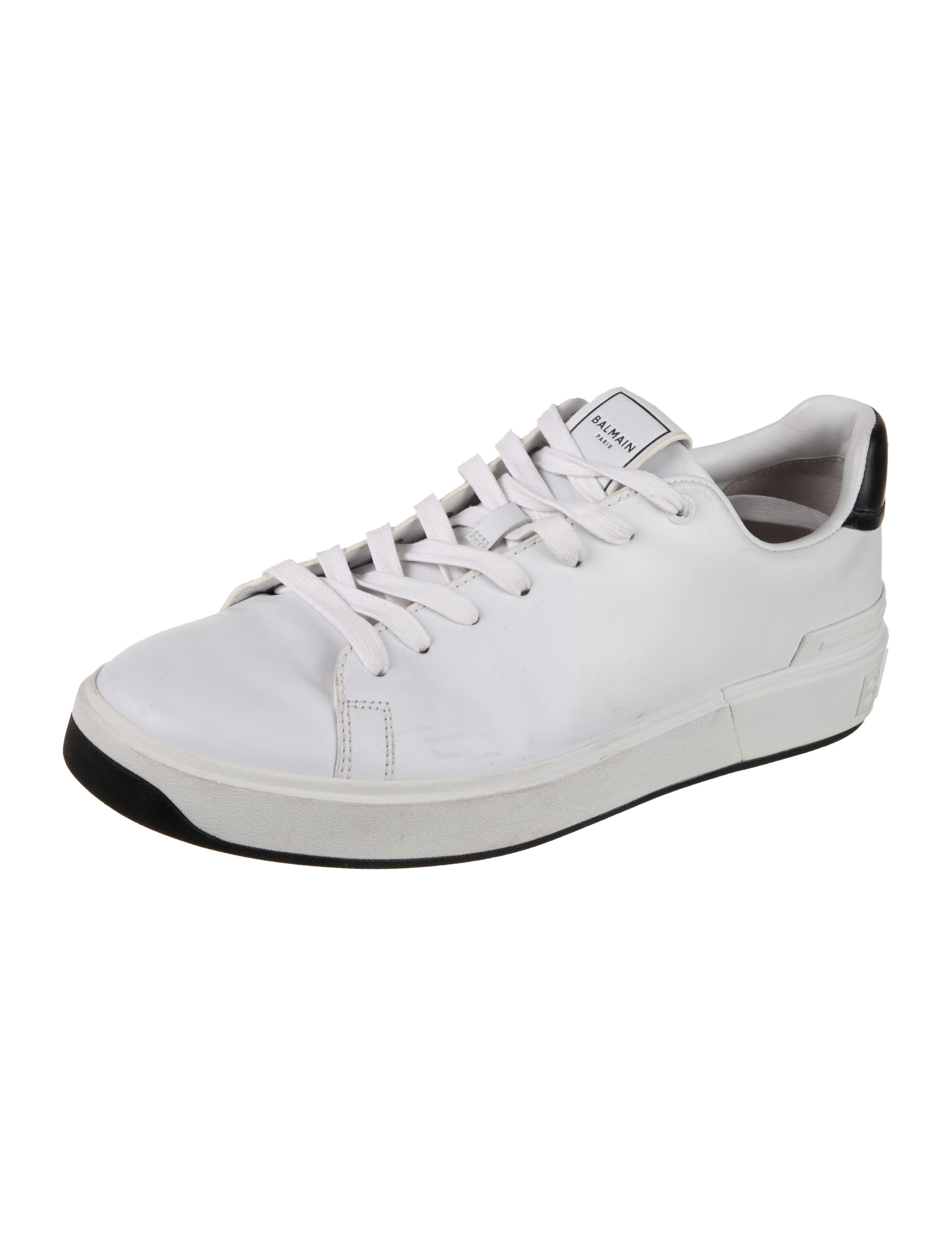 Balmain Leather Sneakers