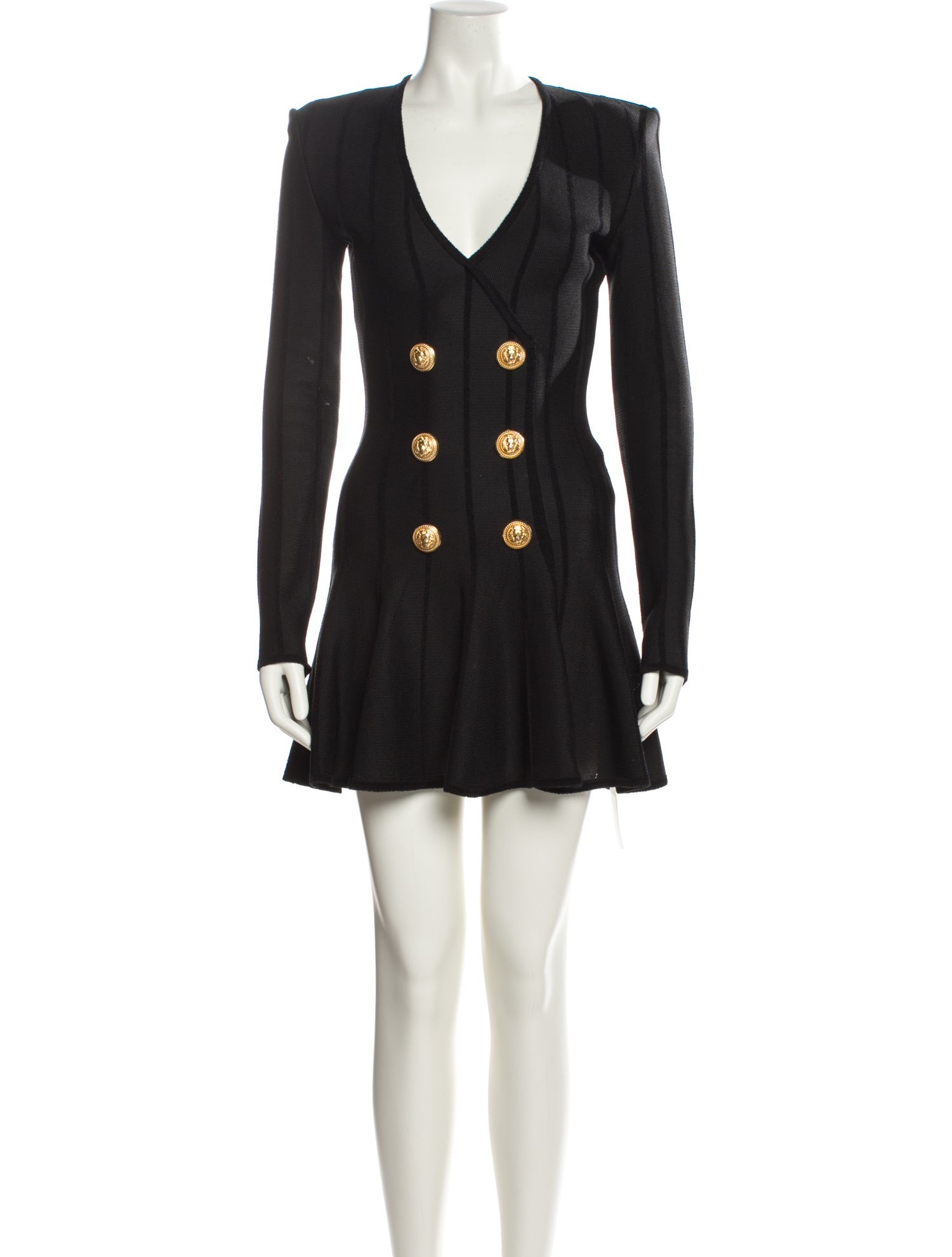 Balmain Velvet Mini Dress