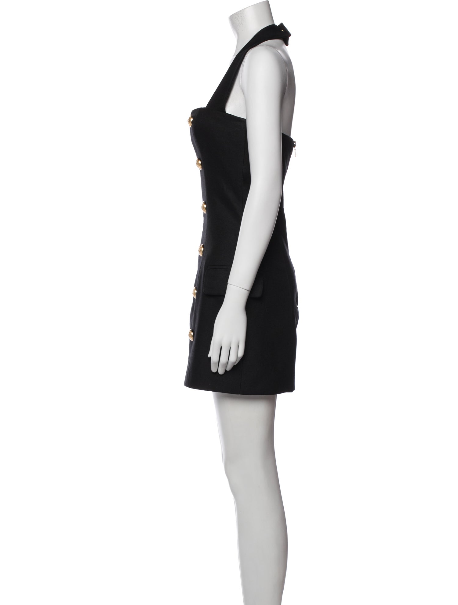 Balmain Halterneck Mini Dress