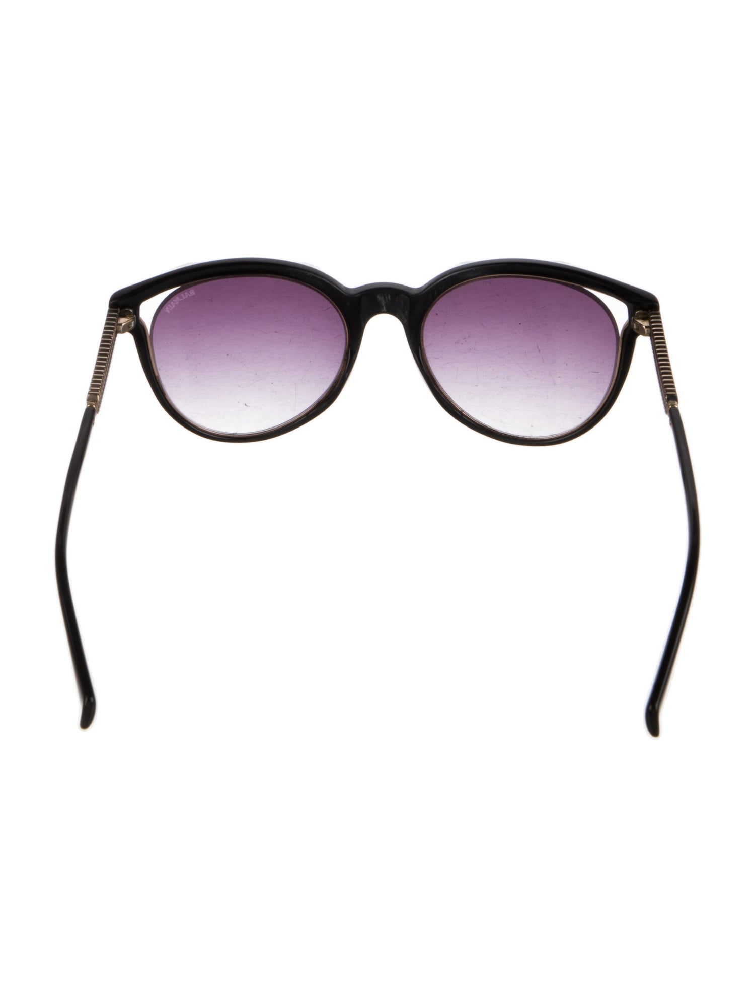 Balmain Round Gradient Sunglasses