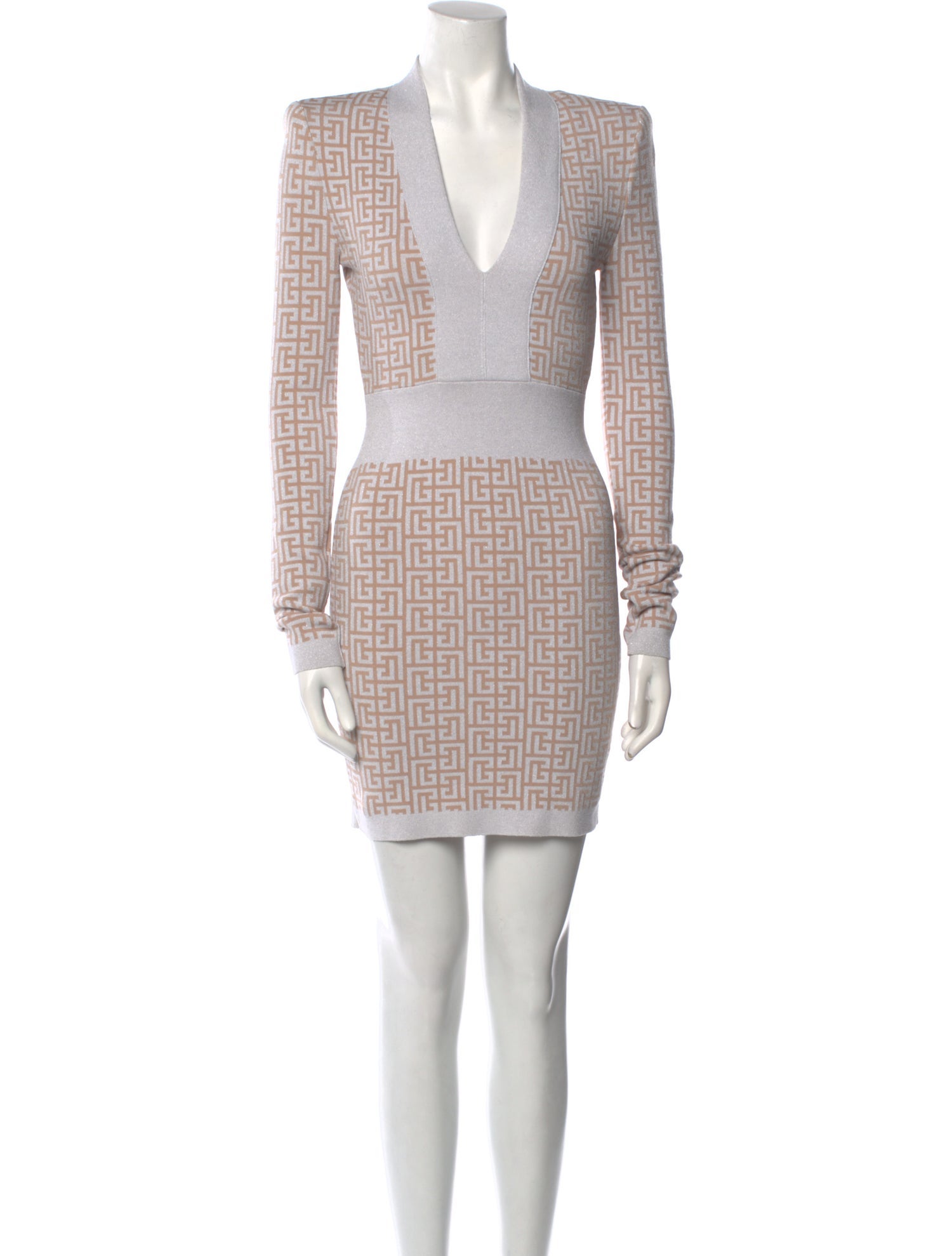 Balmain Wool Mini Dress