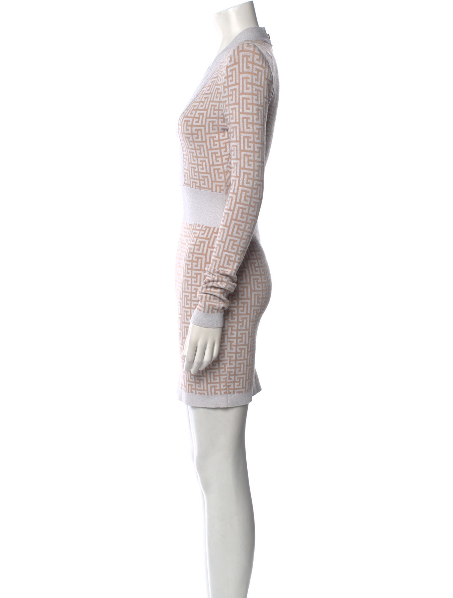 Balmain Wool Mini Dress