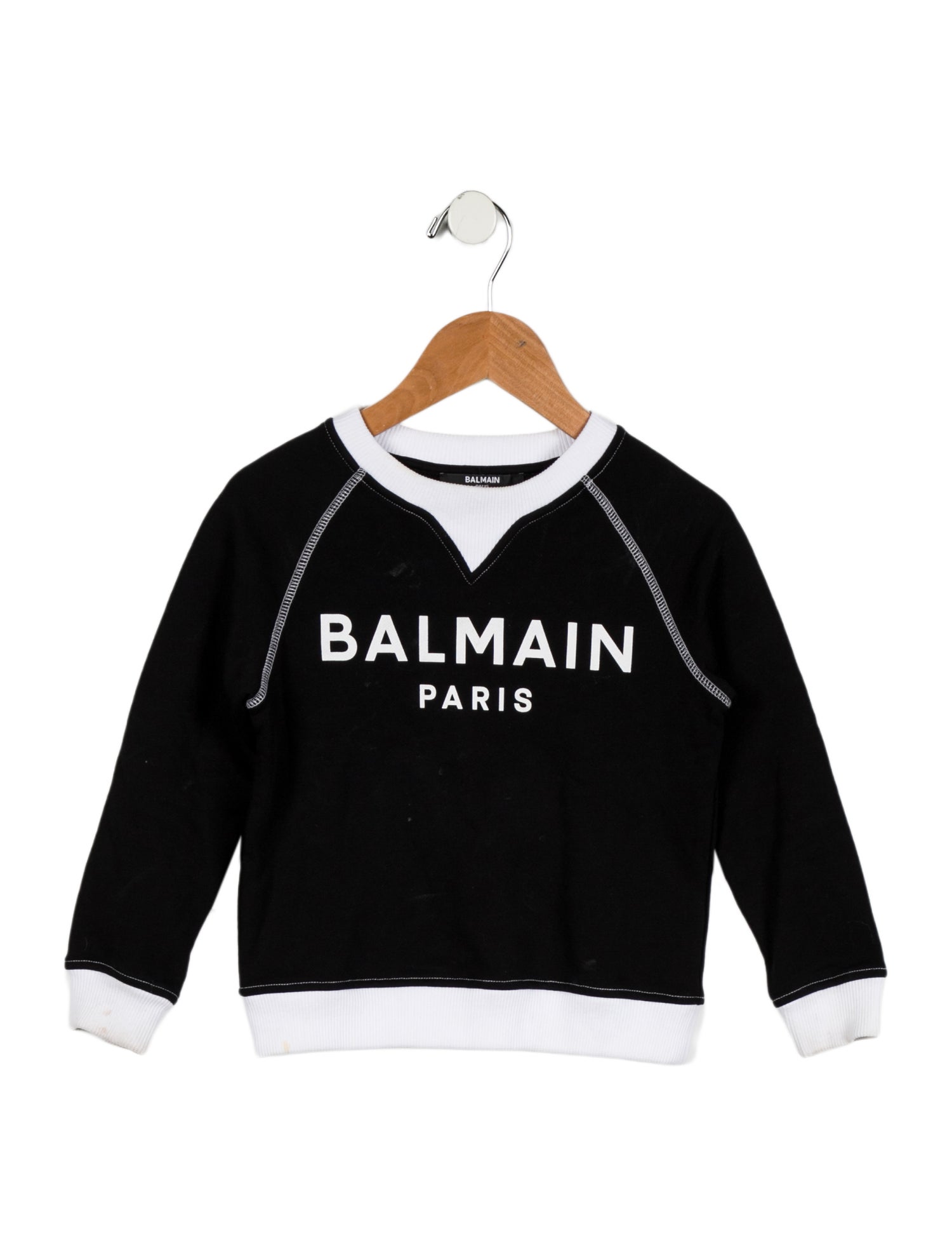 Balmain Toddler Boys' Logo Printed Long Sleeve Sweatshirt