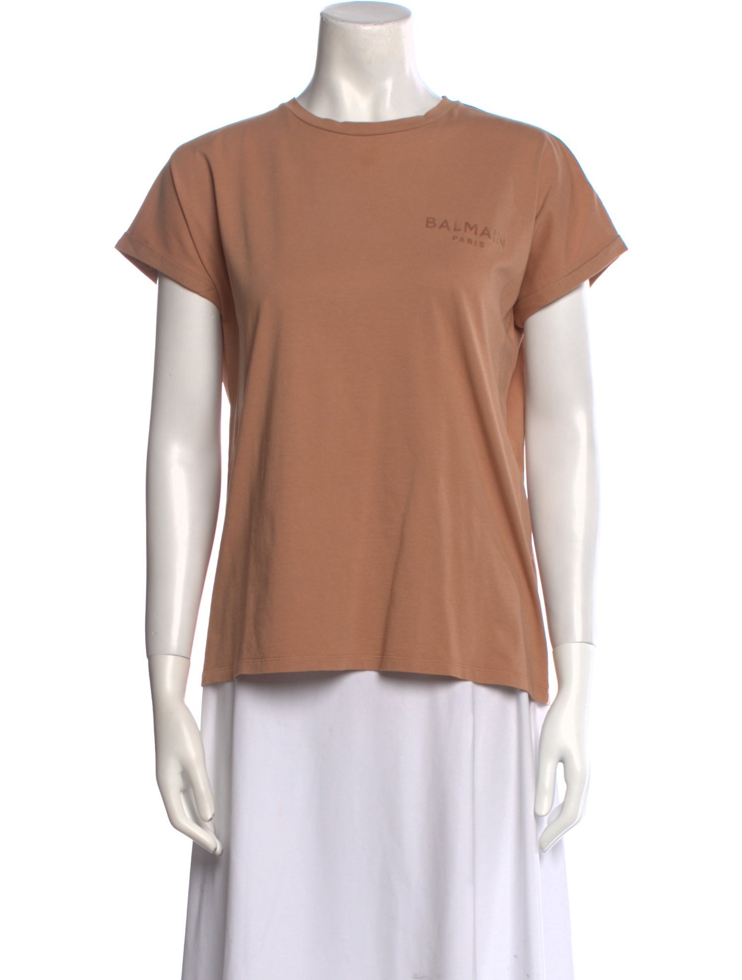 Balmain Crew Neck Short Sleeve T-Shirt