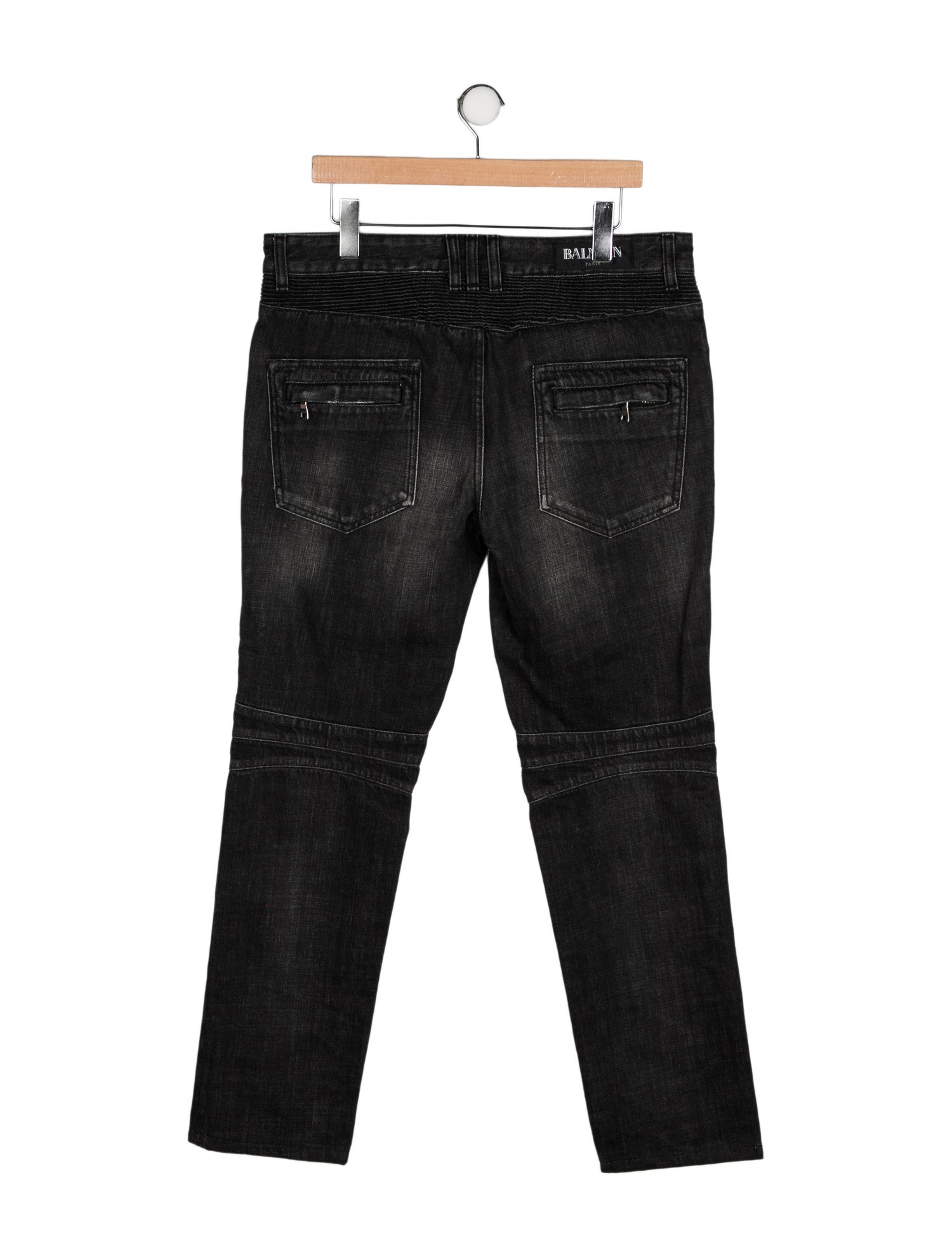 Balmain Moto Jeans
