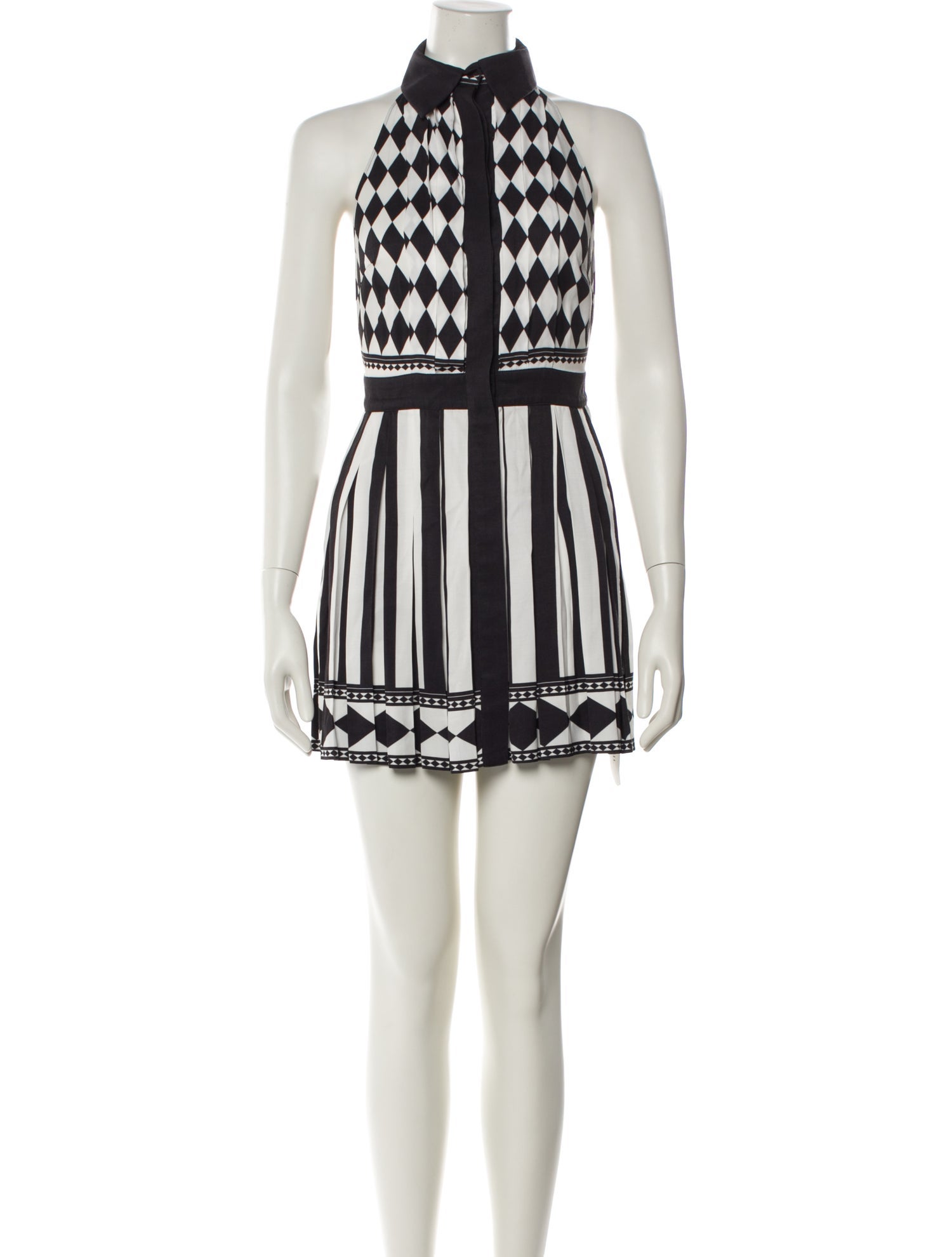 Balmain Printed Mini Dress